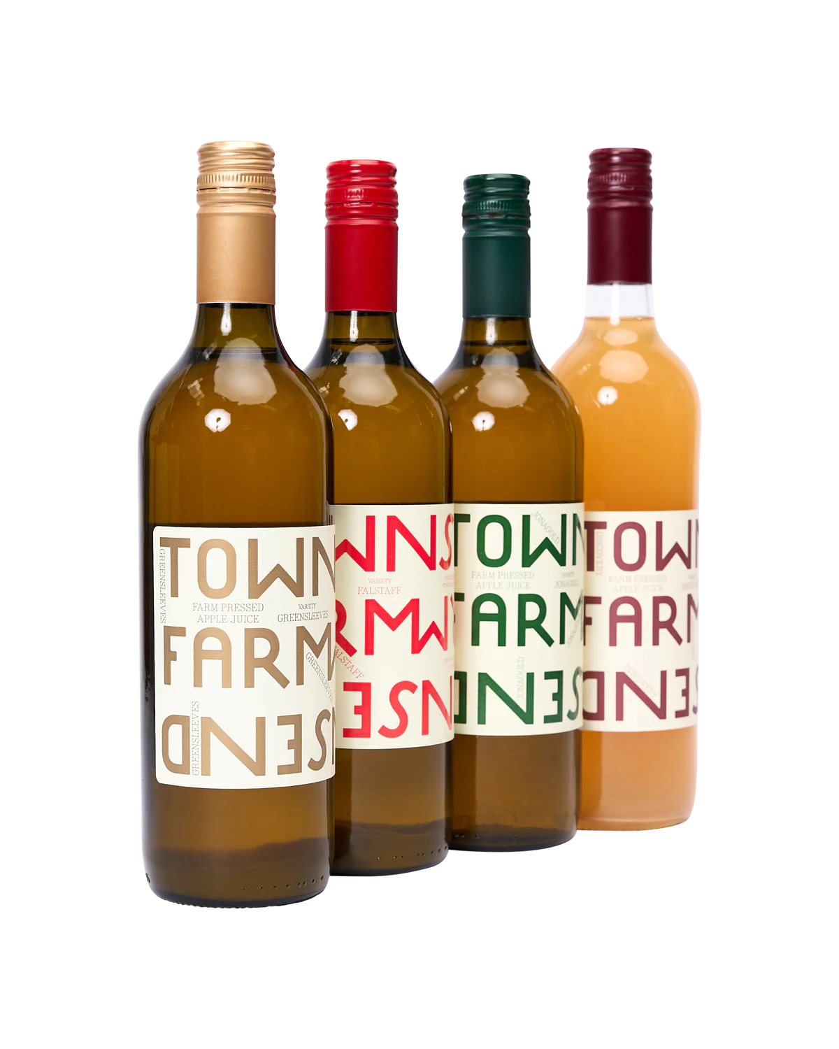 4x Single Variety Apple Juice (Discovery, Falstaff, Greensleeves, Jonagold)
