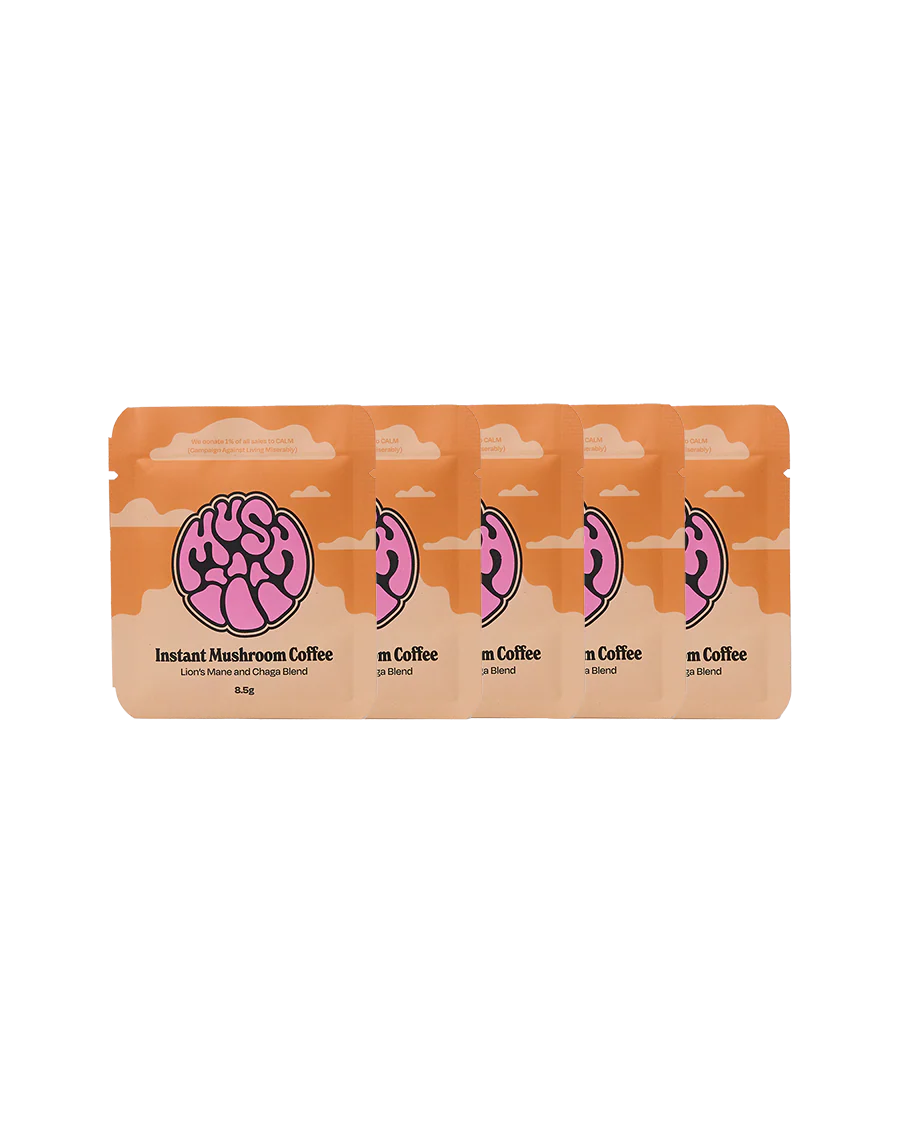 5-Day Focus Bundle: Adaptogenic Instant Mushroom Coffee