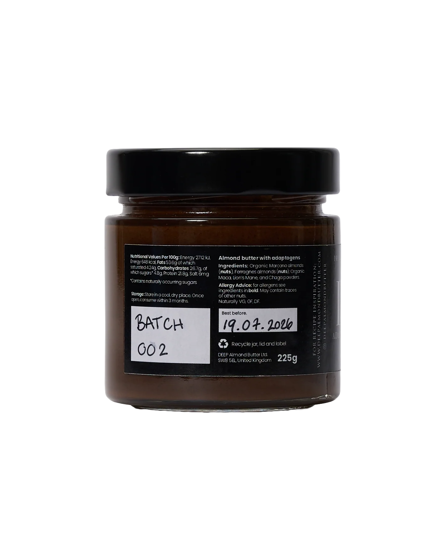 Adaptogenic Almond Butter - Image 2