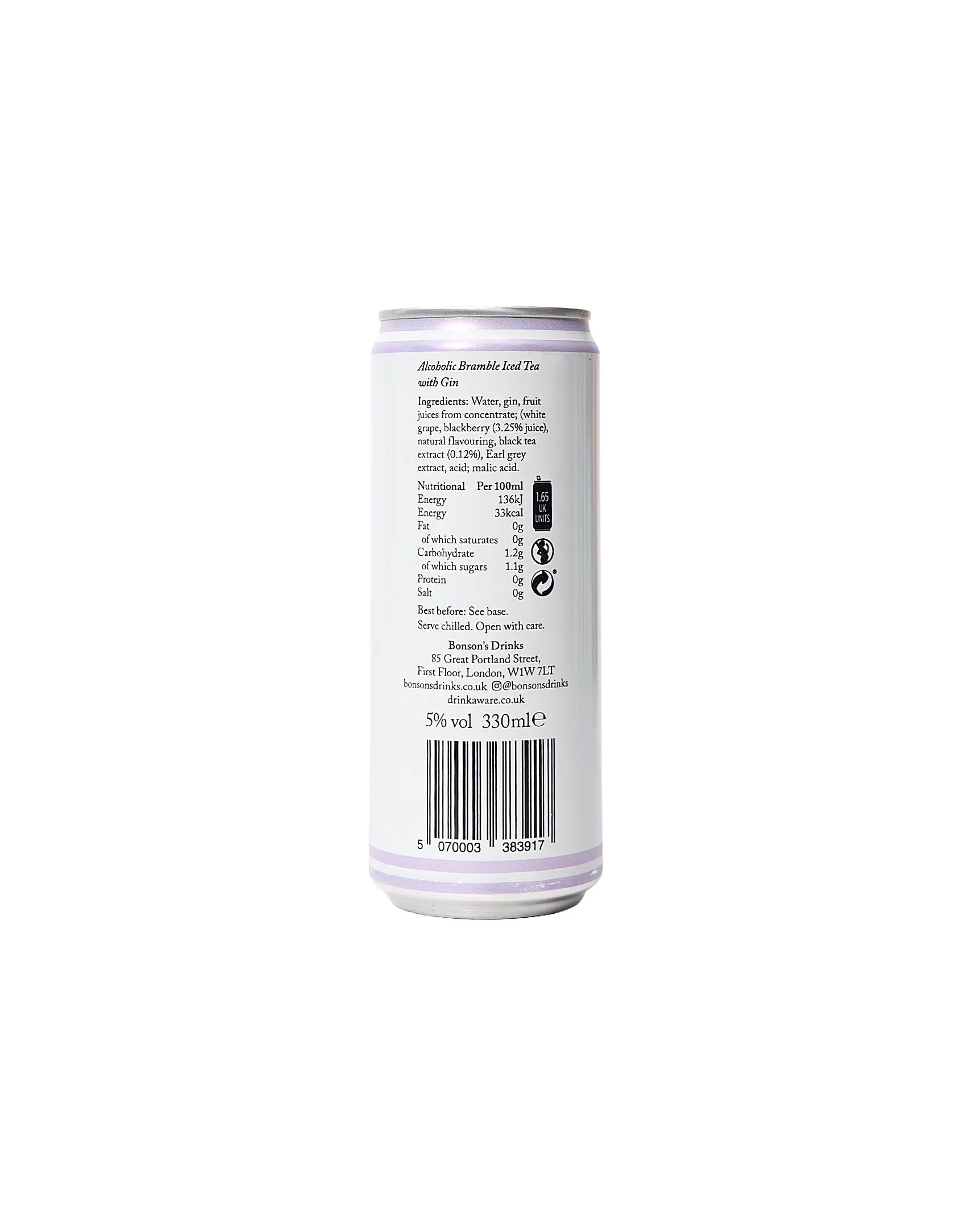 Alcoholic Earl Grey Bramble Iced Tea - Image 2