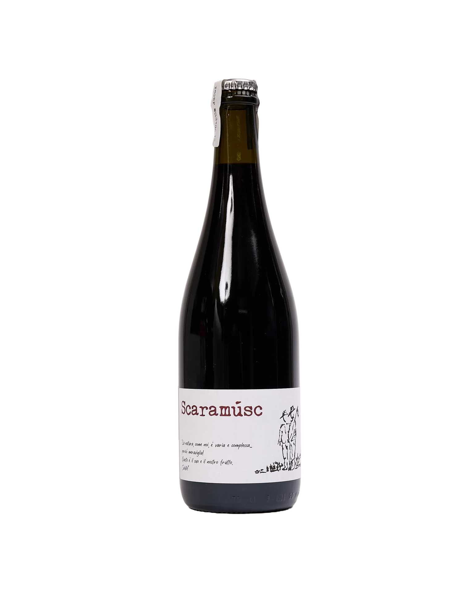 Scaramusc' Lambrusco Sparkling Red Wine, Italy