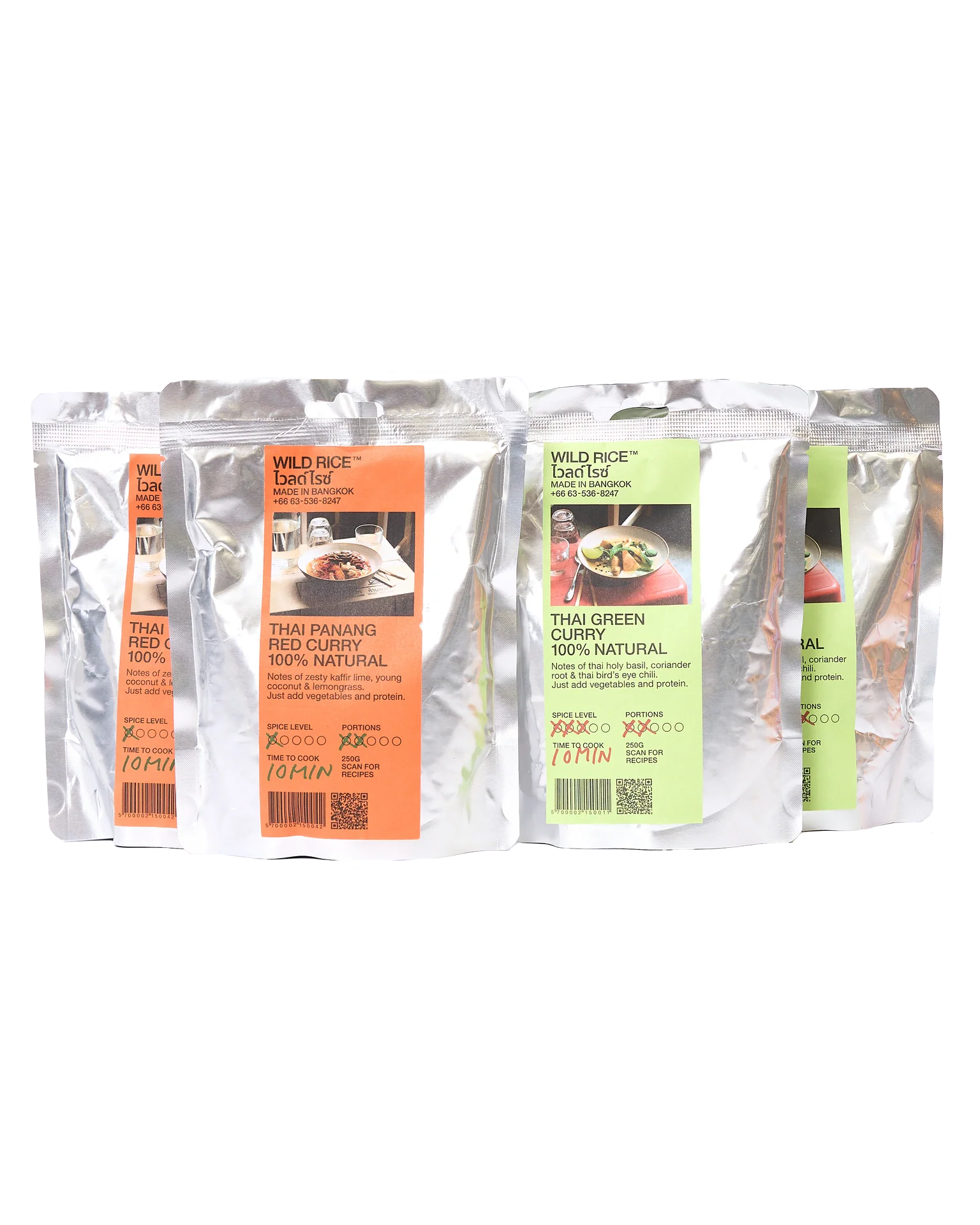 Authentic Thai Curry Duo: Red & Green