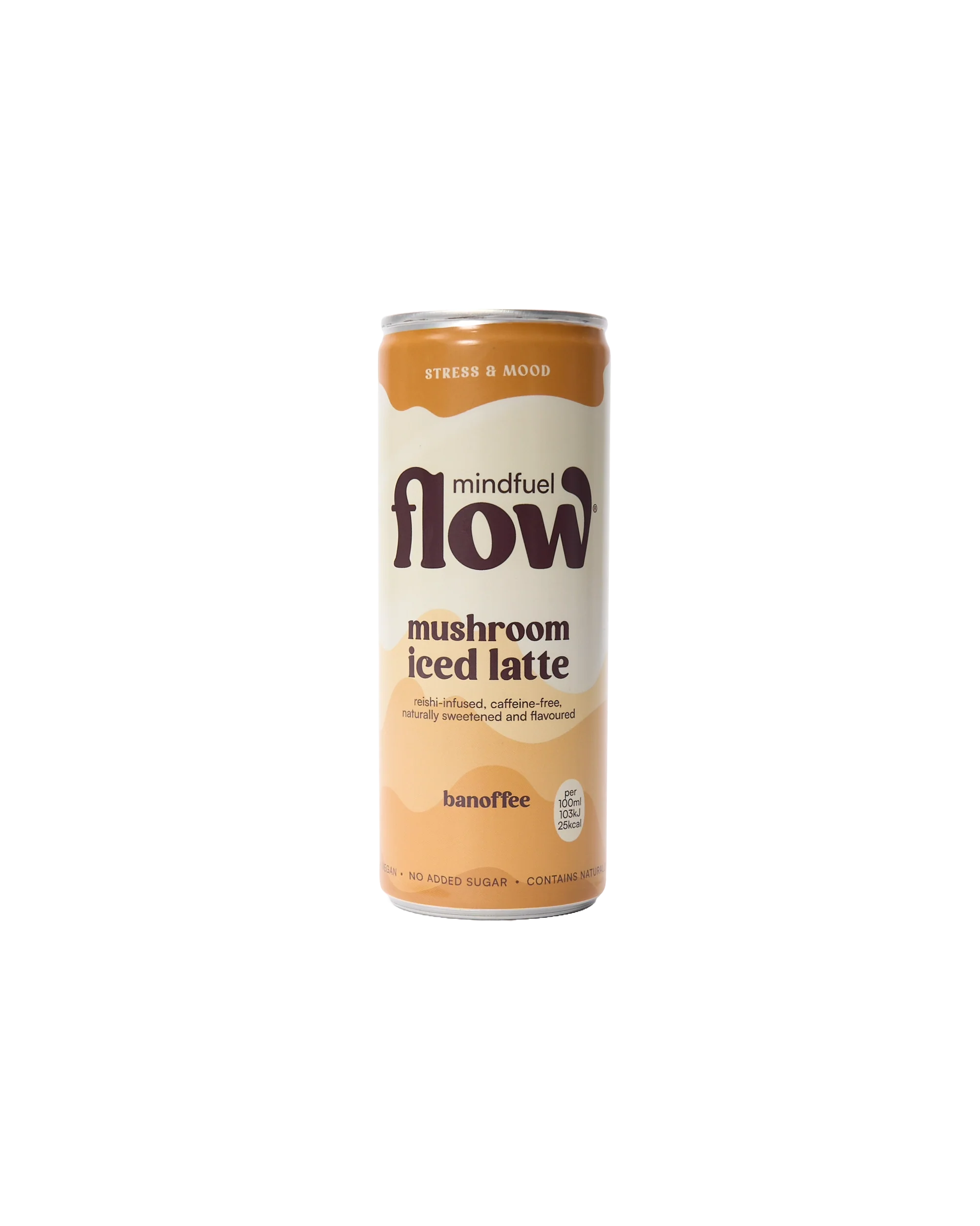 Banoffee Mushroom Iced Latte