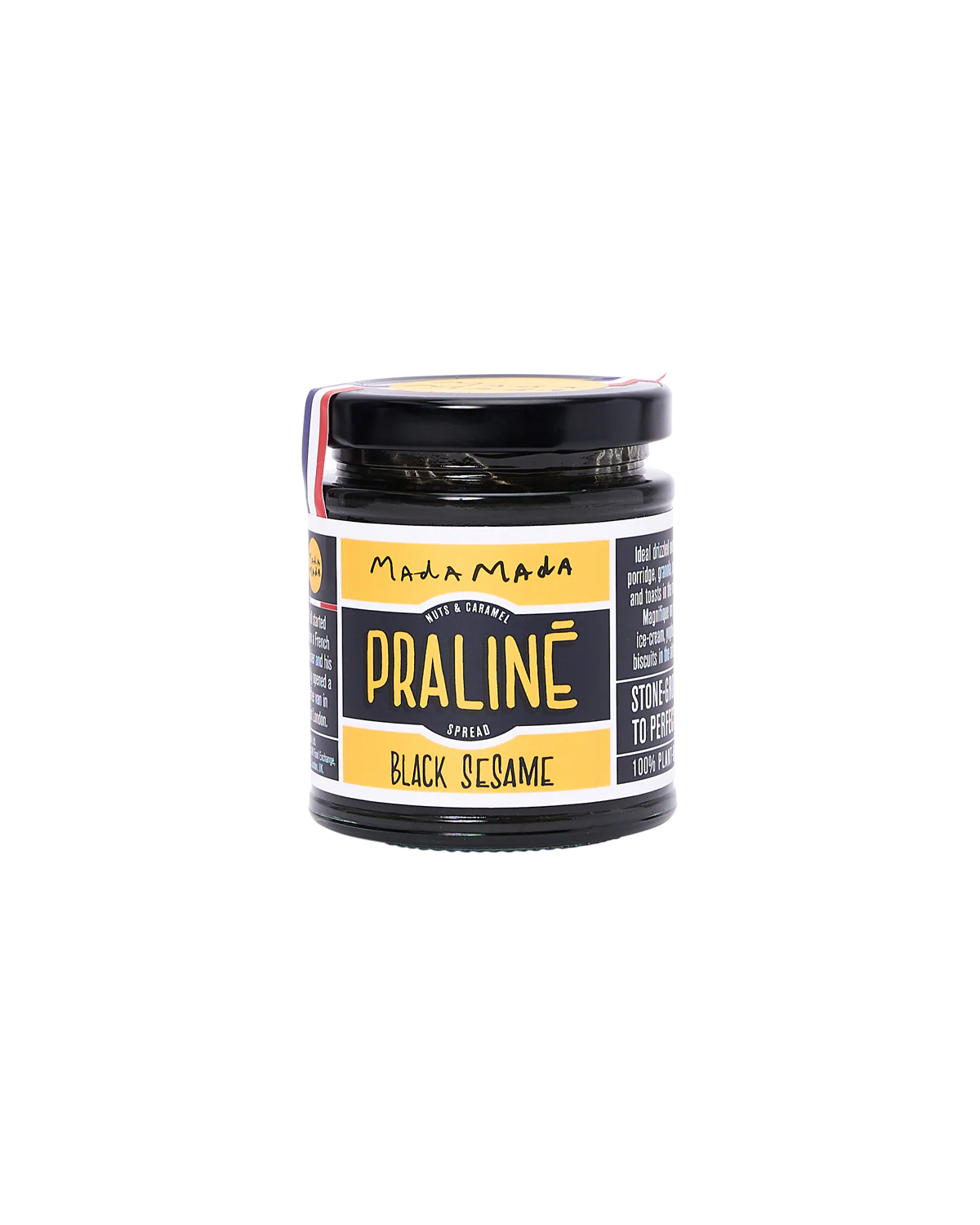 Black Sesame Praliné Spread (67% Sesame)