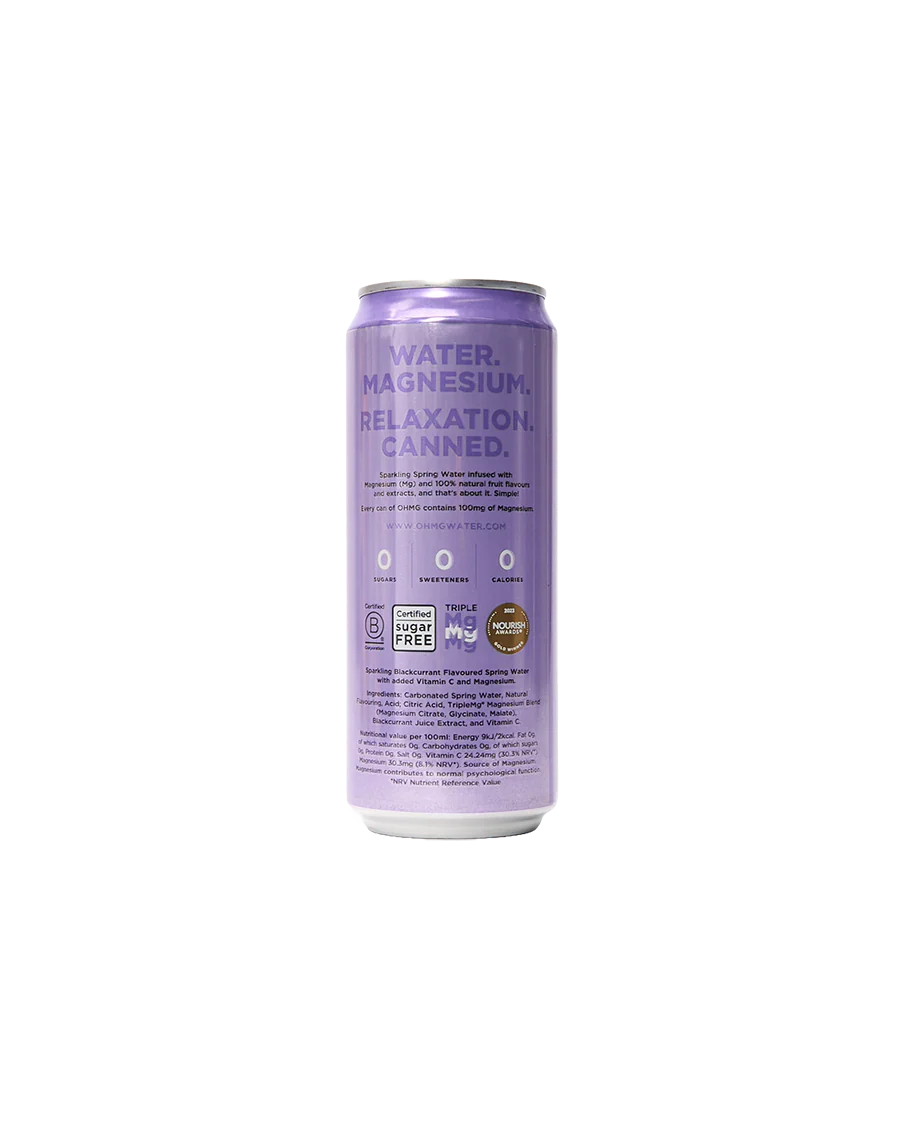 Blackcurrant & Vitamin C  Sparkling Magnesium Water - Image 2