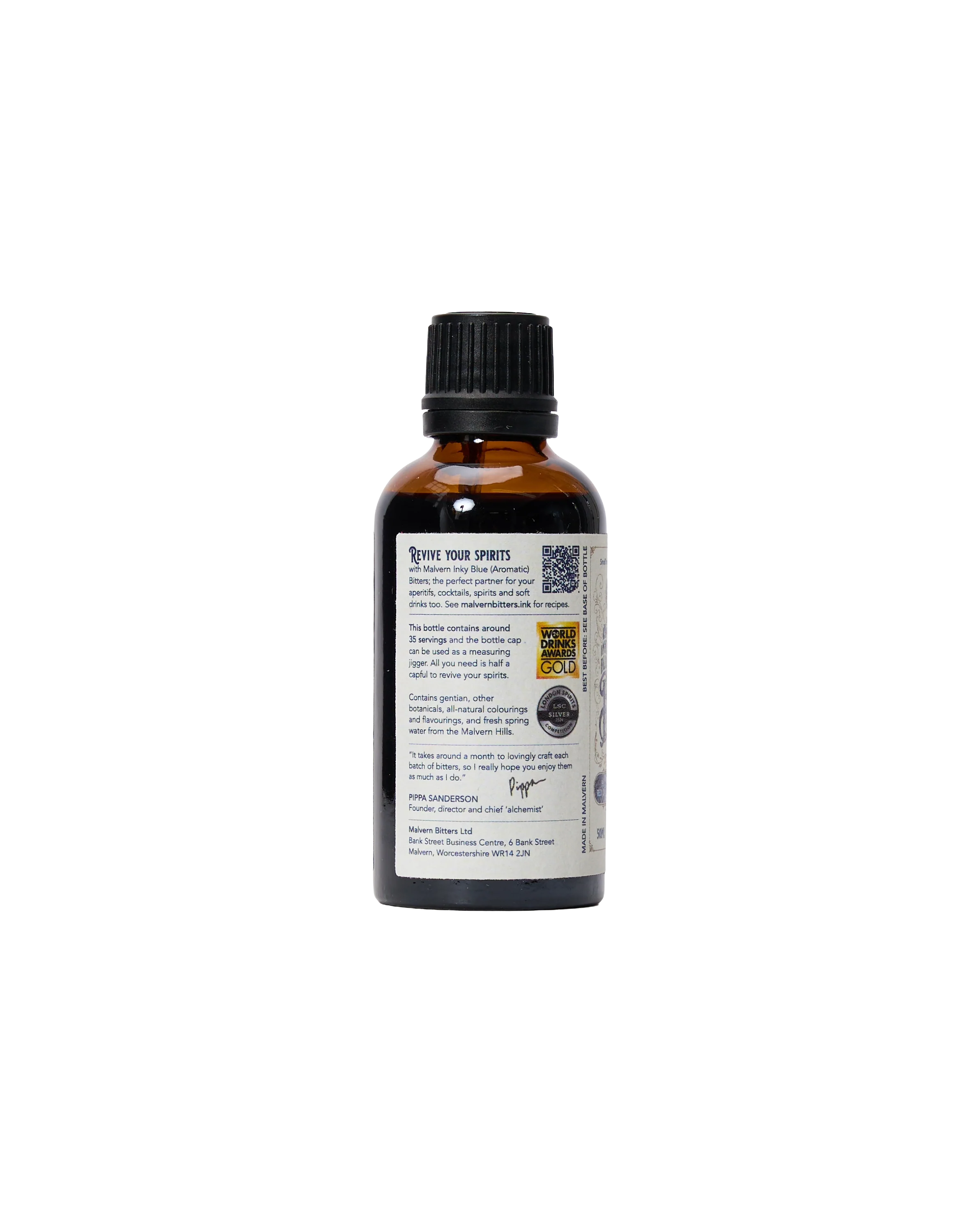 Malvern Inky Blue (Aromatic) Bitters - Image 2