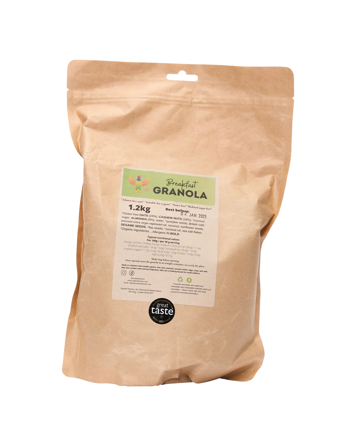 Breakfast Granola (Bulk Bag)