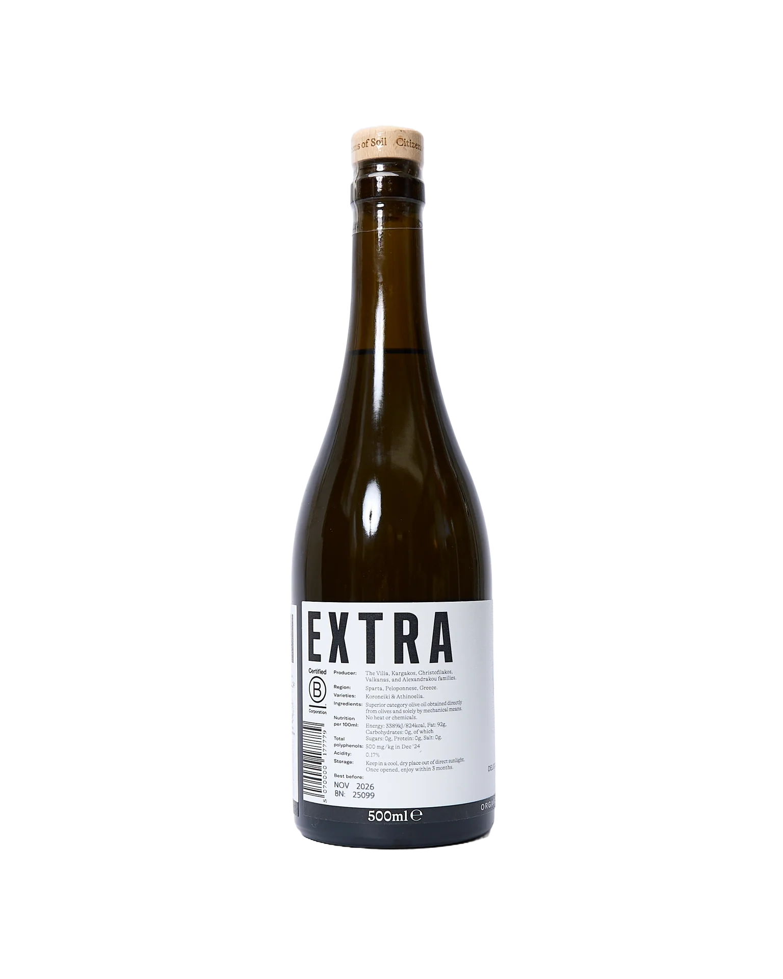 Greek Extra Virgin Olive Oil (500Ml) - Image 2