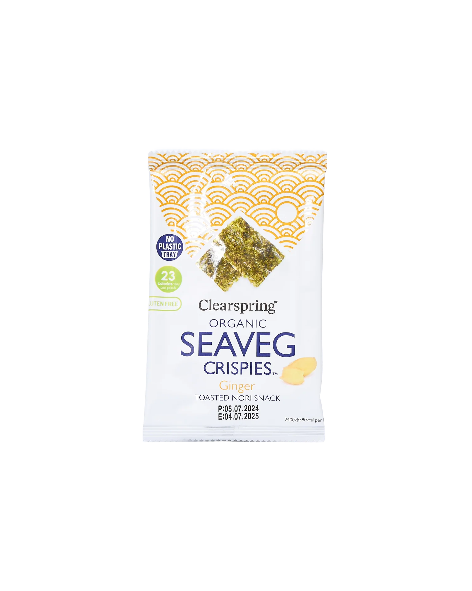 Seaveg: Crispy Toasted Ginger Seaweed Snack