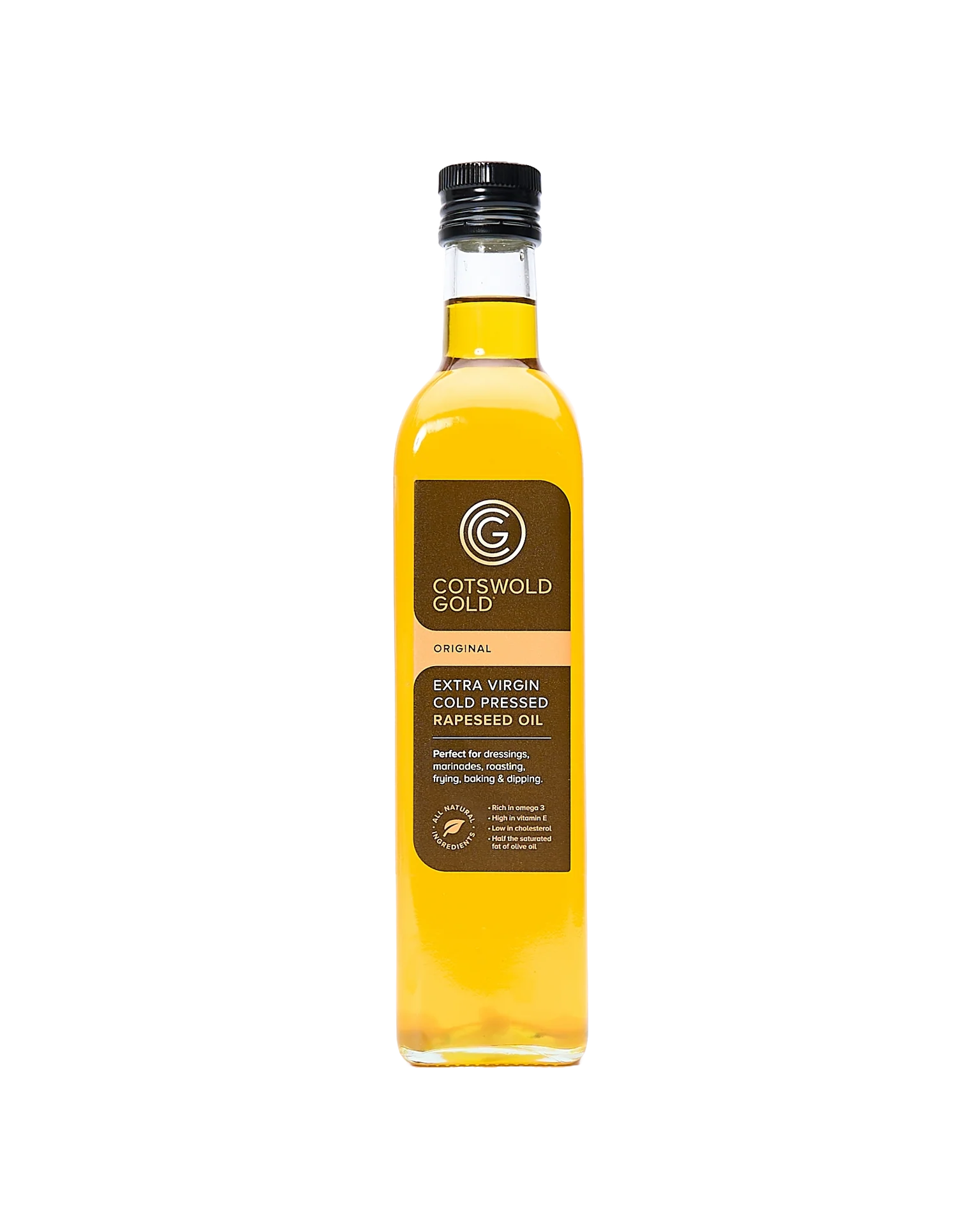 Cold Pressed Rapeseed Oil (500ml)