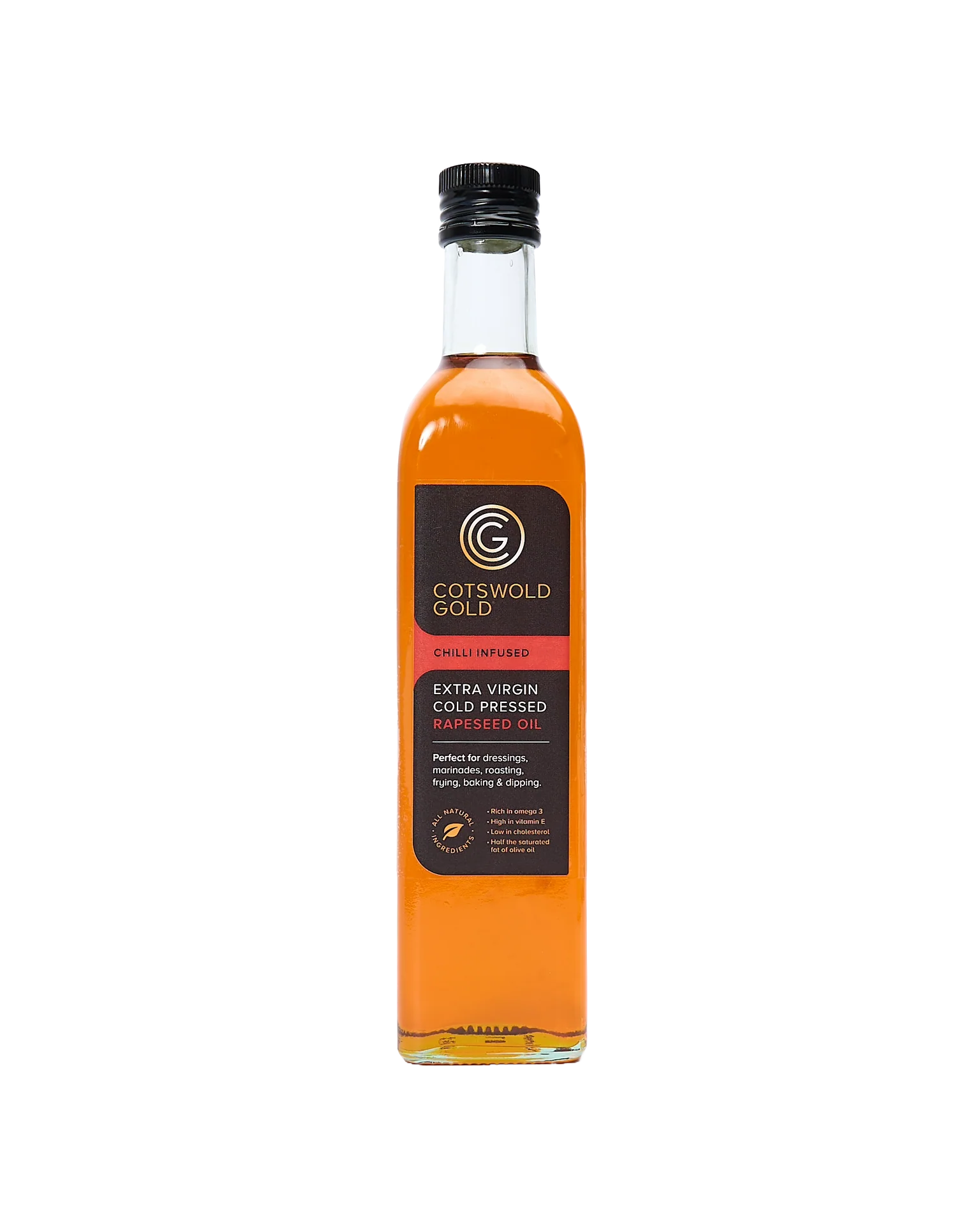 Cold Pressed Rapeseed Oil With Chilli (500Ml)