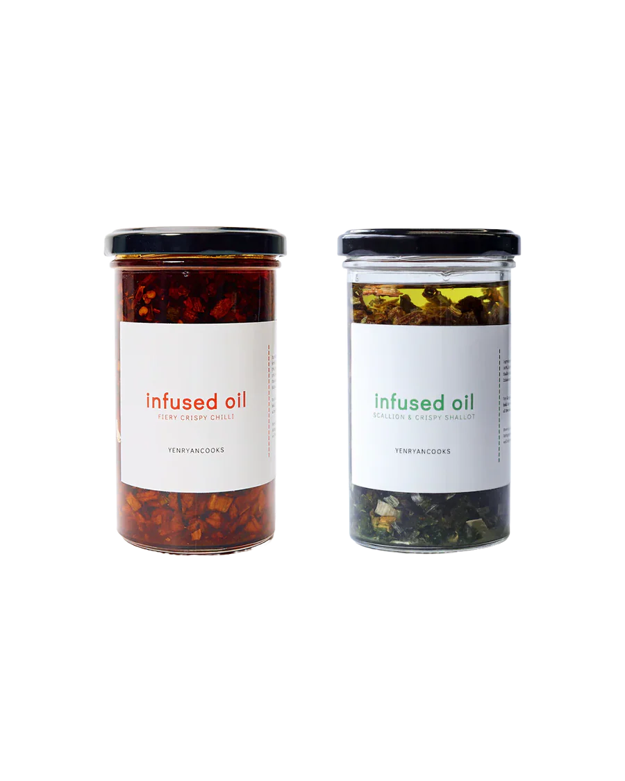 Crispy Infused Oil Duo