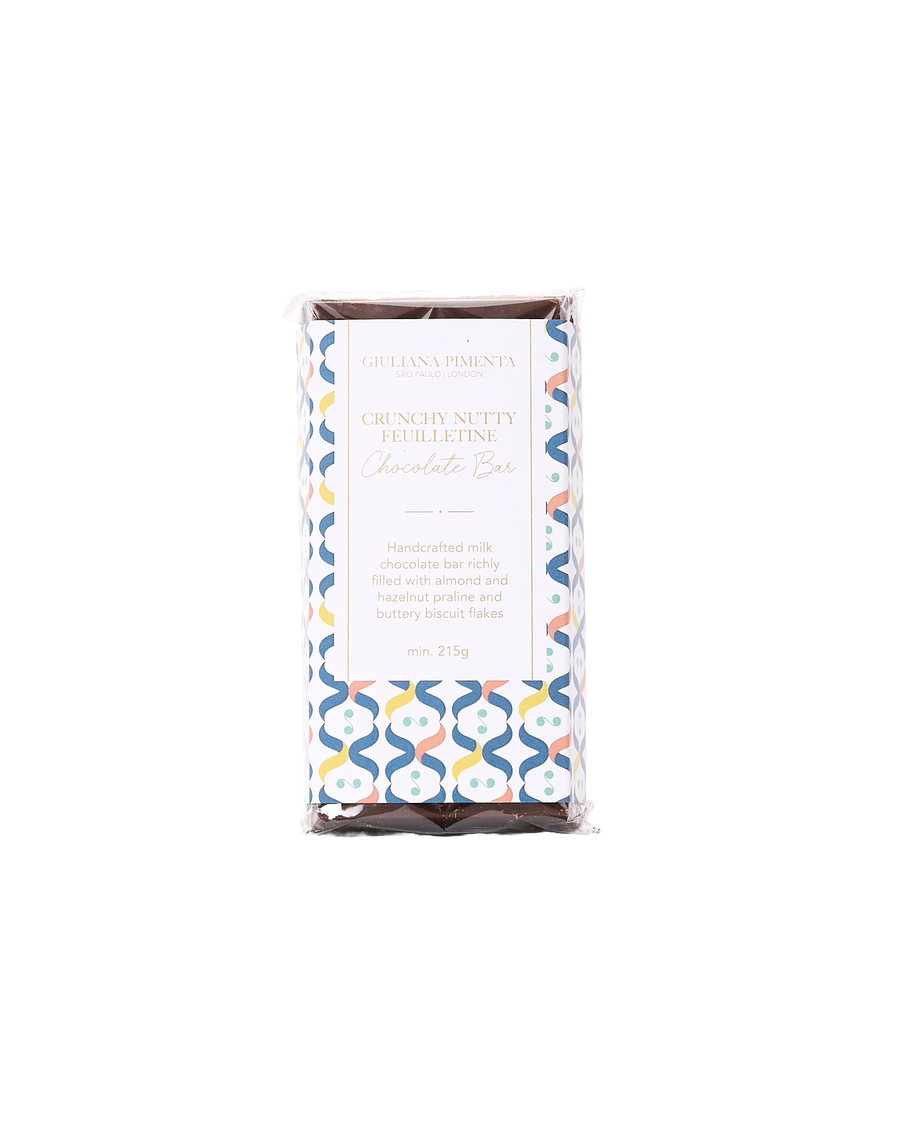 Crunchy Nutty Feuillettine Chocolate Bar Large