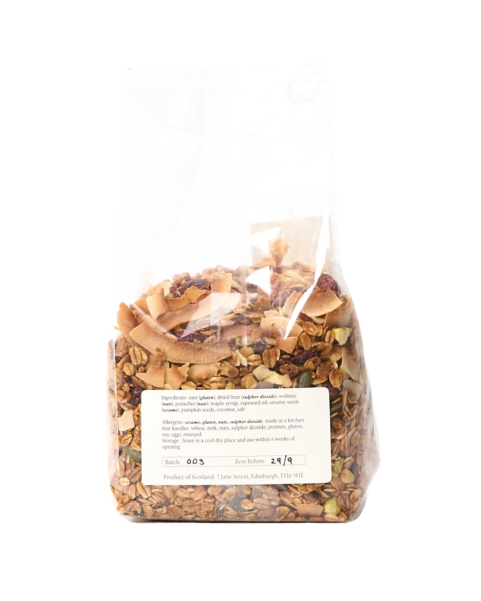 Crunchy Pistachio & Coconut Granola - Image 2