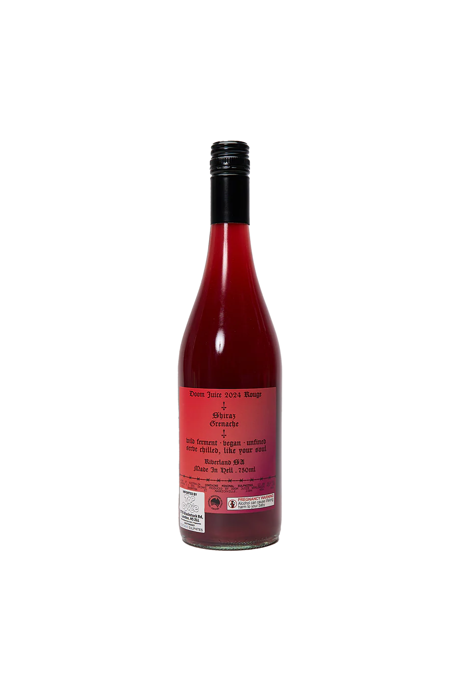 Wild Ferment Shiraz & Grenache Red Wine - Image 2