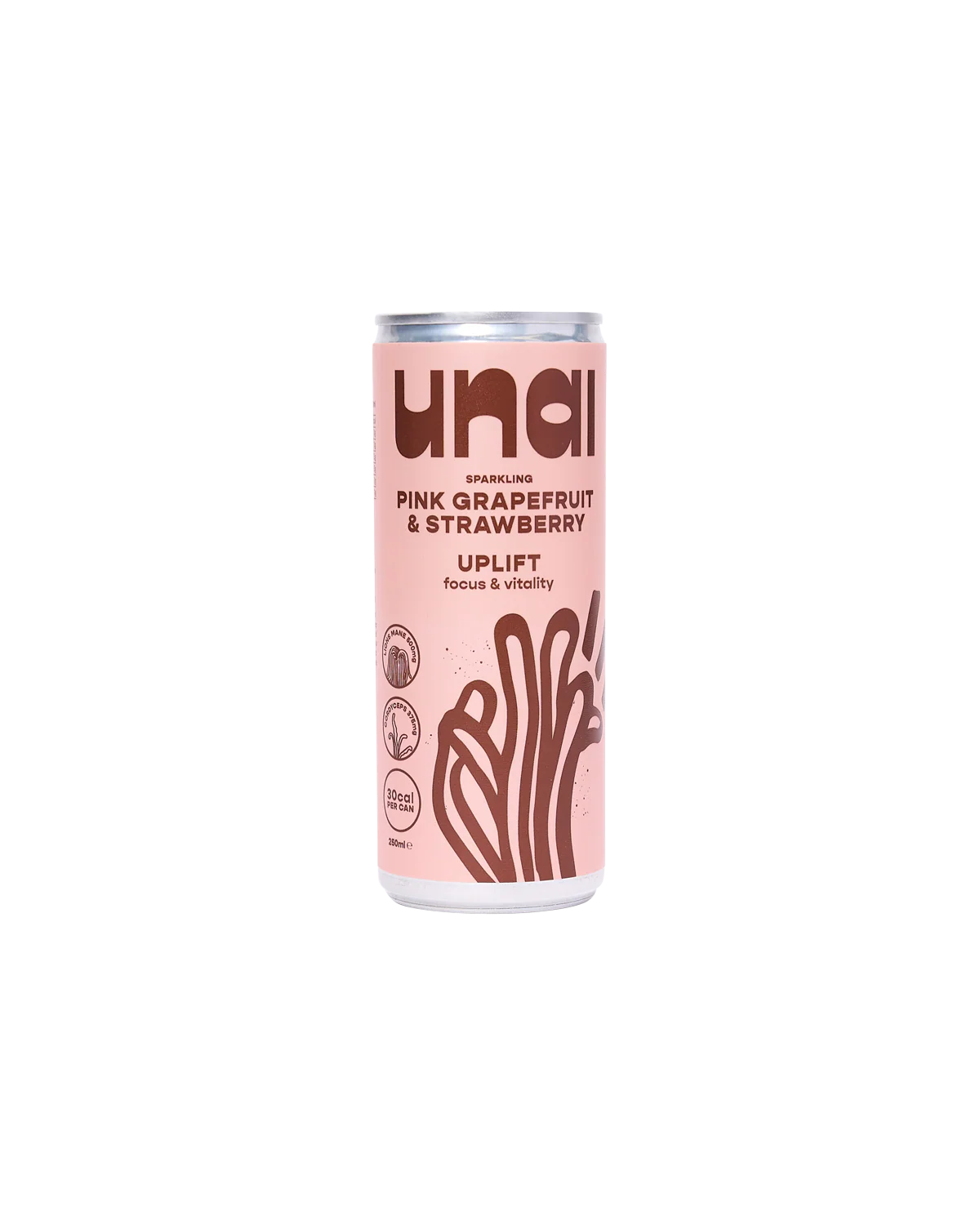 UPLIFT: Grapefruit-Strawberry Adaptogenic Soda