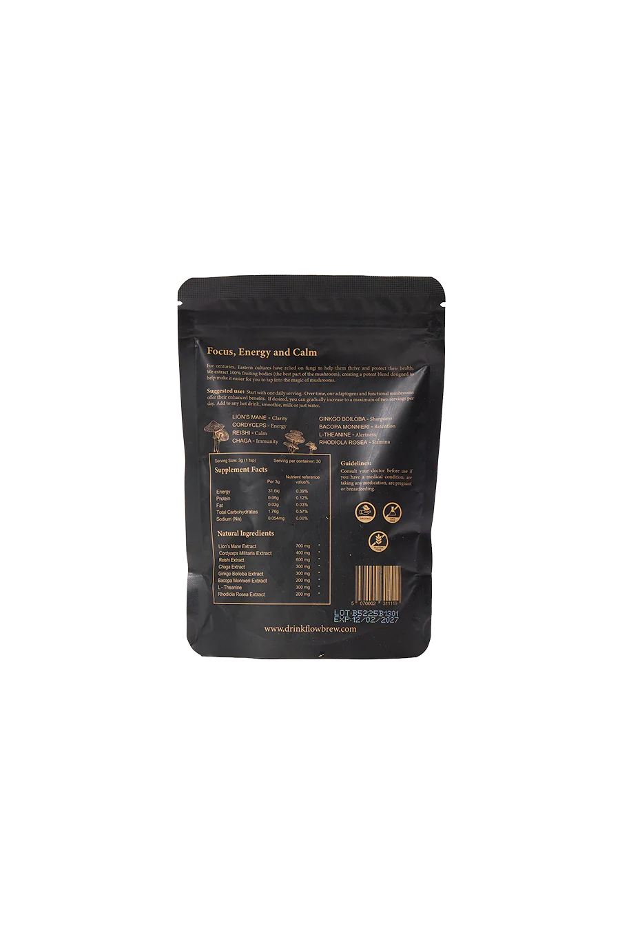 Focus +: Functional Mushroom Blend - Image 2