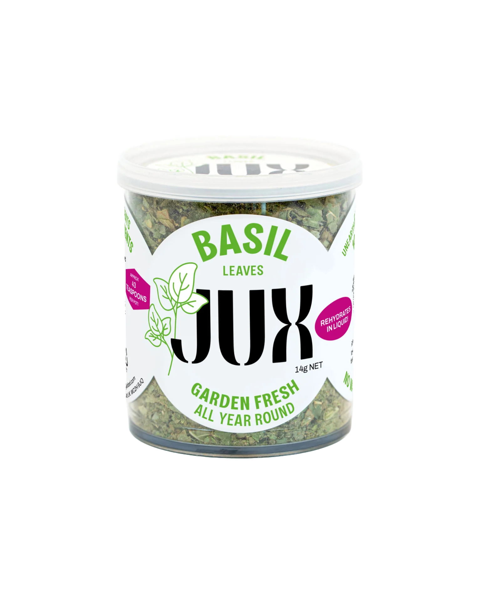 Freeze-Dried Basil Leaves