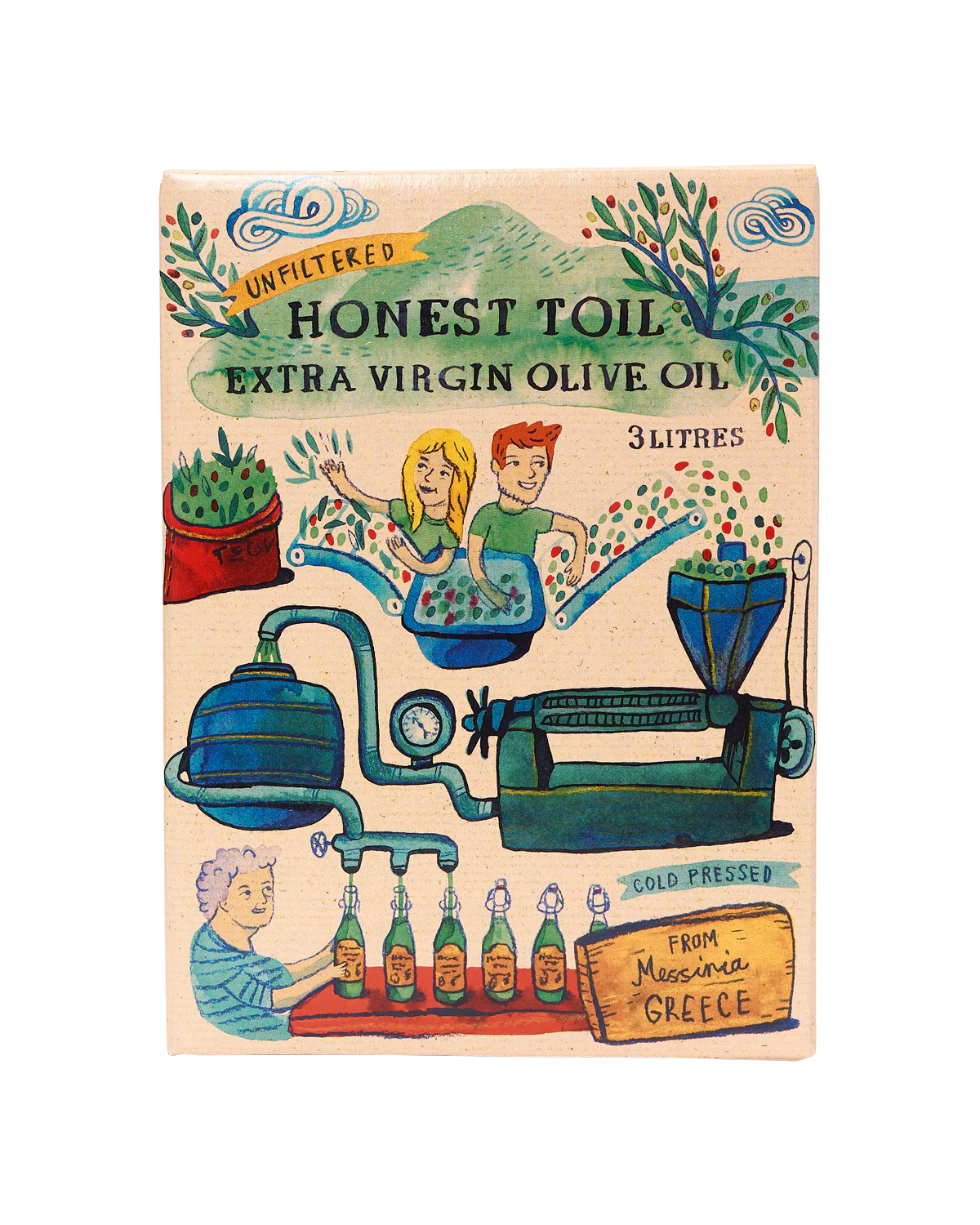 2025 Harvest Unfiltered Extra Virgin Olive Oil (3L)