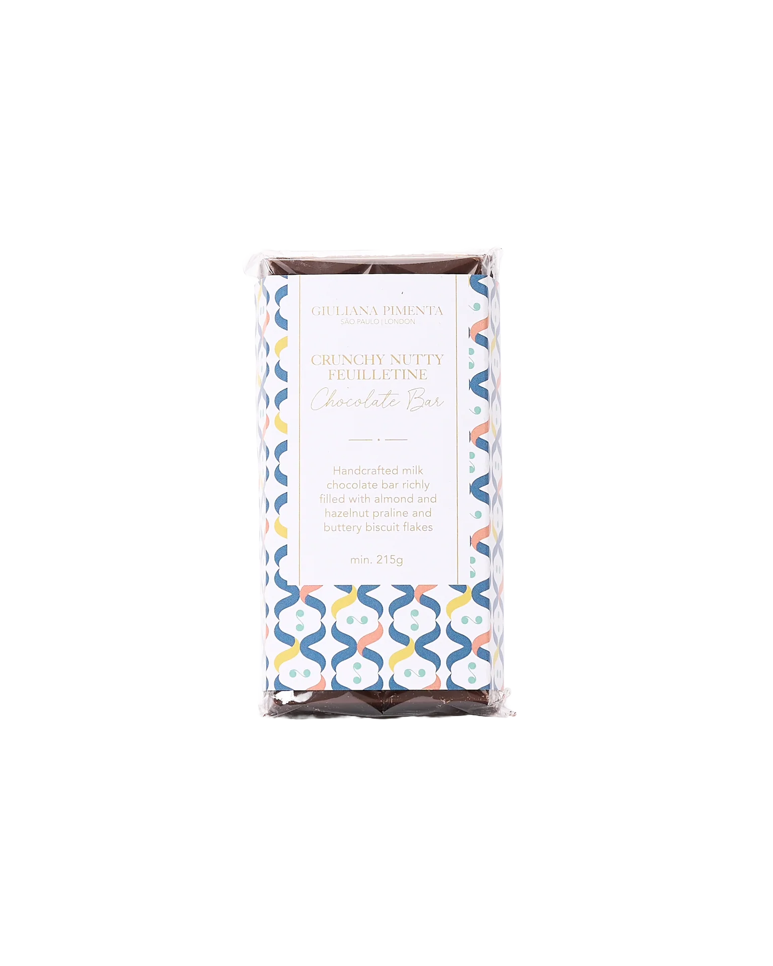 Crunchy Nutty Feuillettine Chocolate Bar