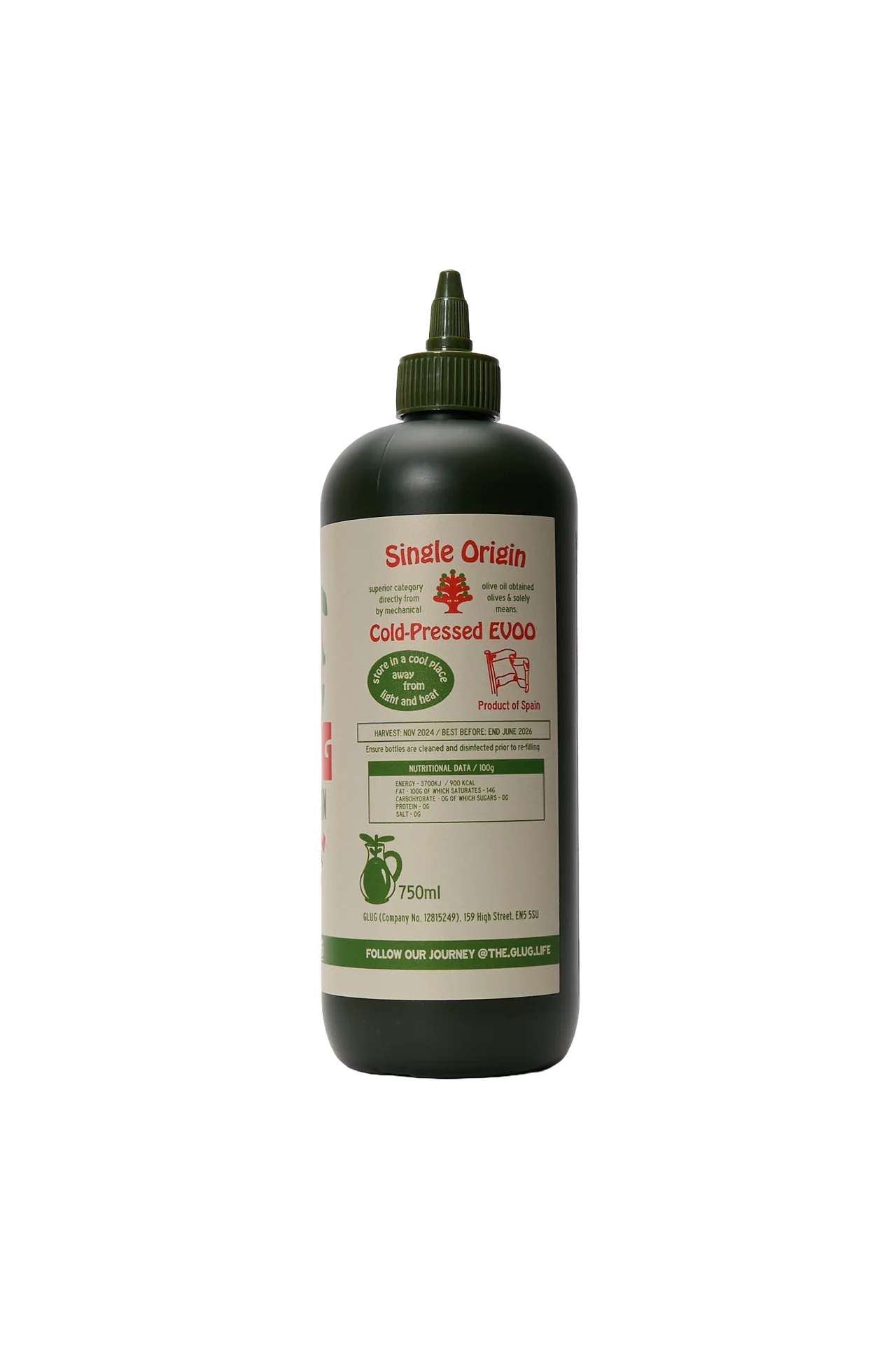 Extra Virgin Olive Oil for Drizzling (750ml) - Image 2