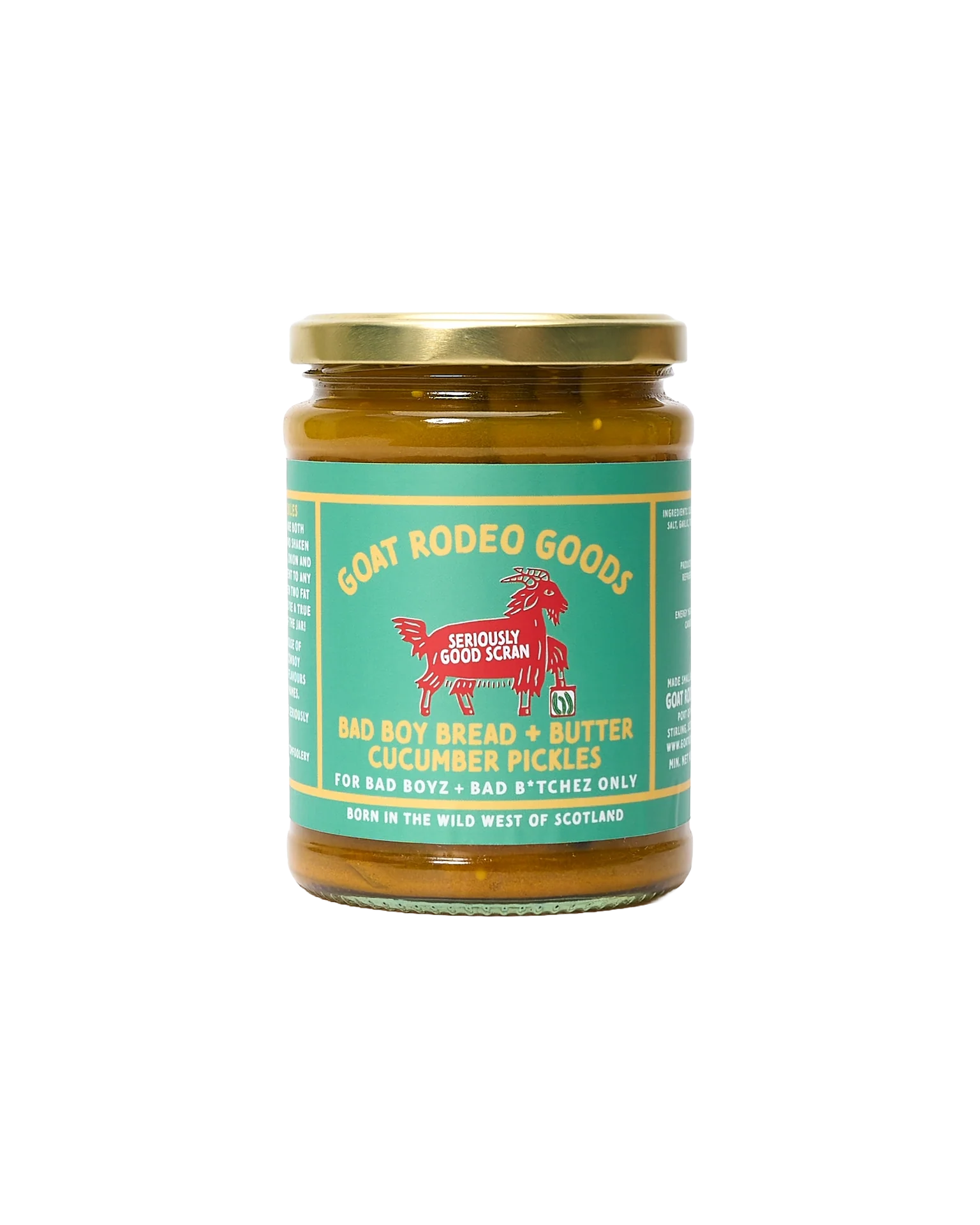Bad Boy Bread & Butter Pickles