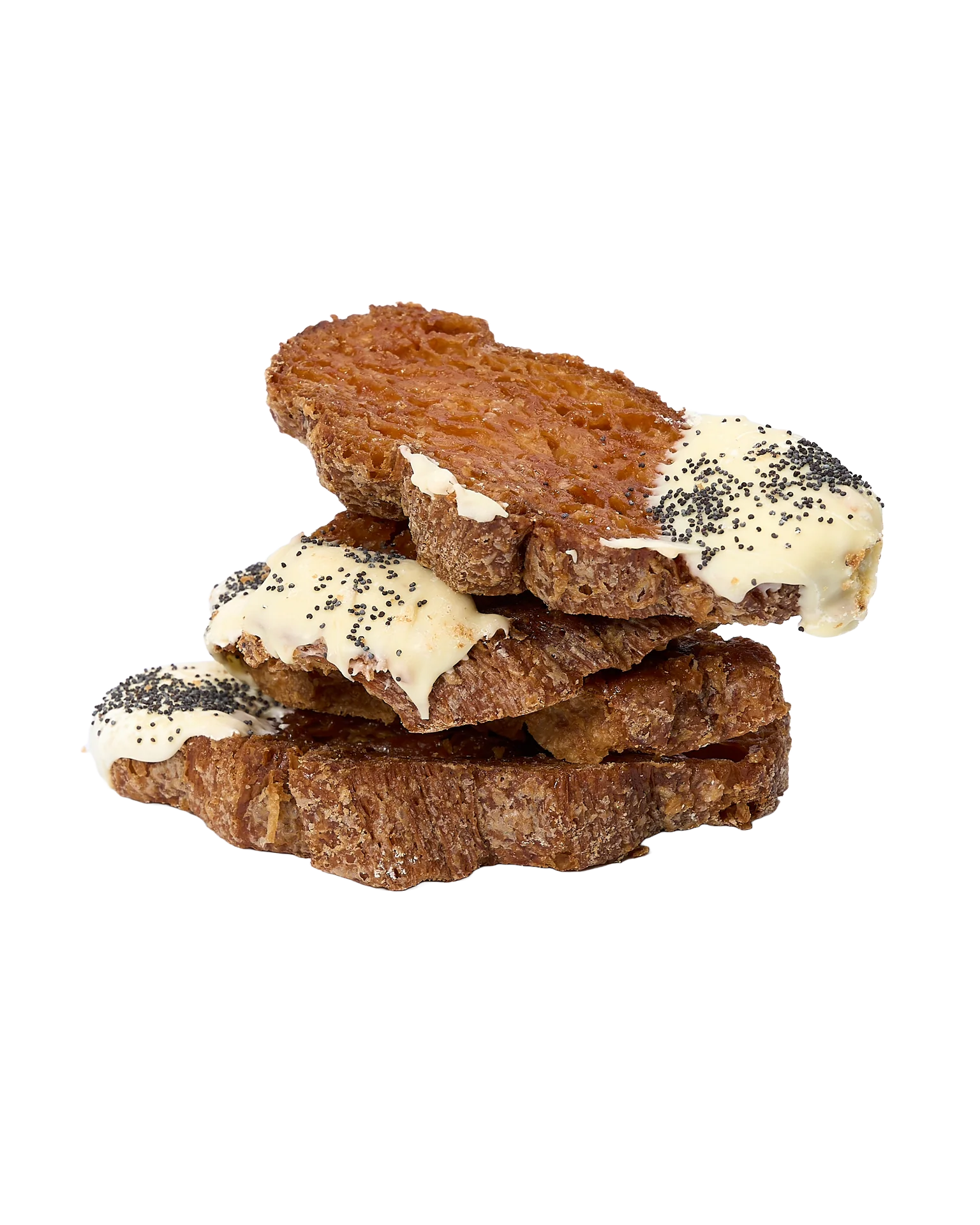 White-Choc, Lemon & Poppy Seed Croissant Biscotti - Image 2