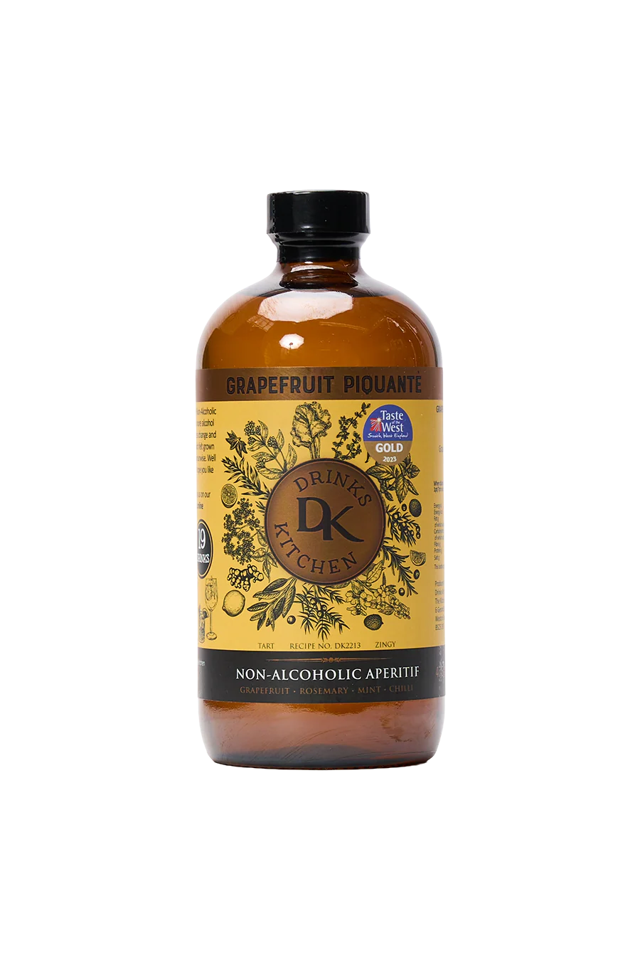 Grapefruit Piquante: Non-Alcoholic Aperitif