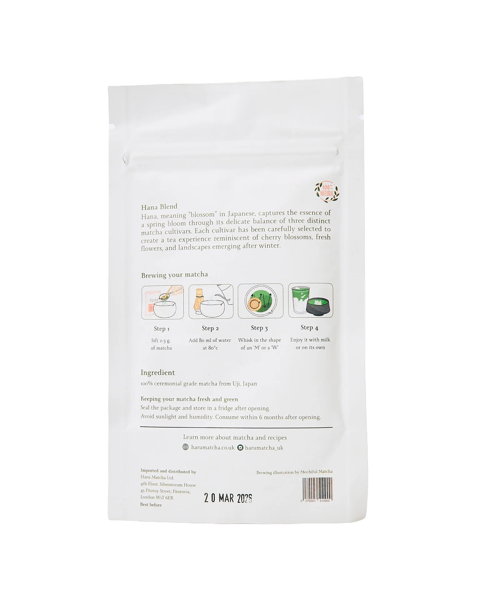 Hana Matcha Powder - Image 2