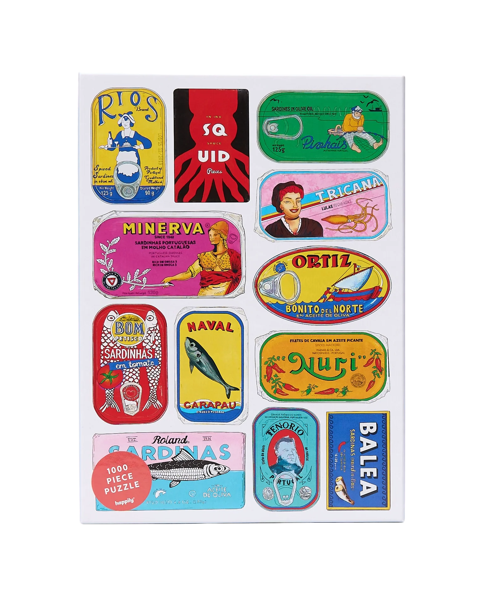 Something Fishy: Tinned Fish Jigsaw Puzzle