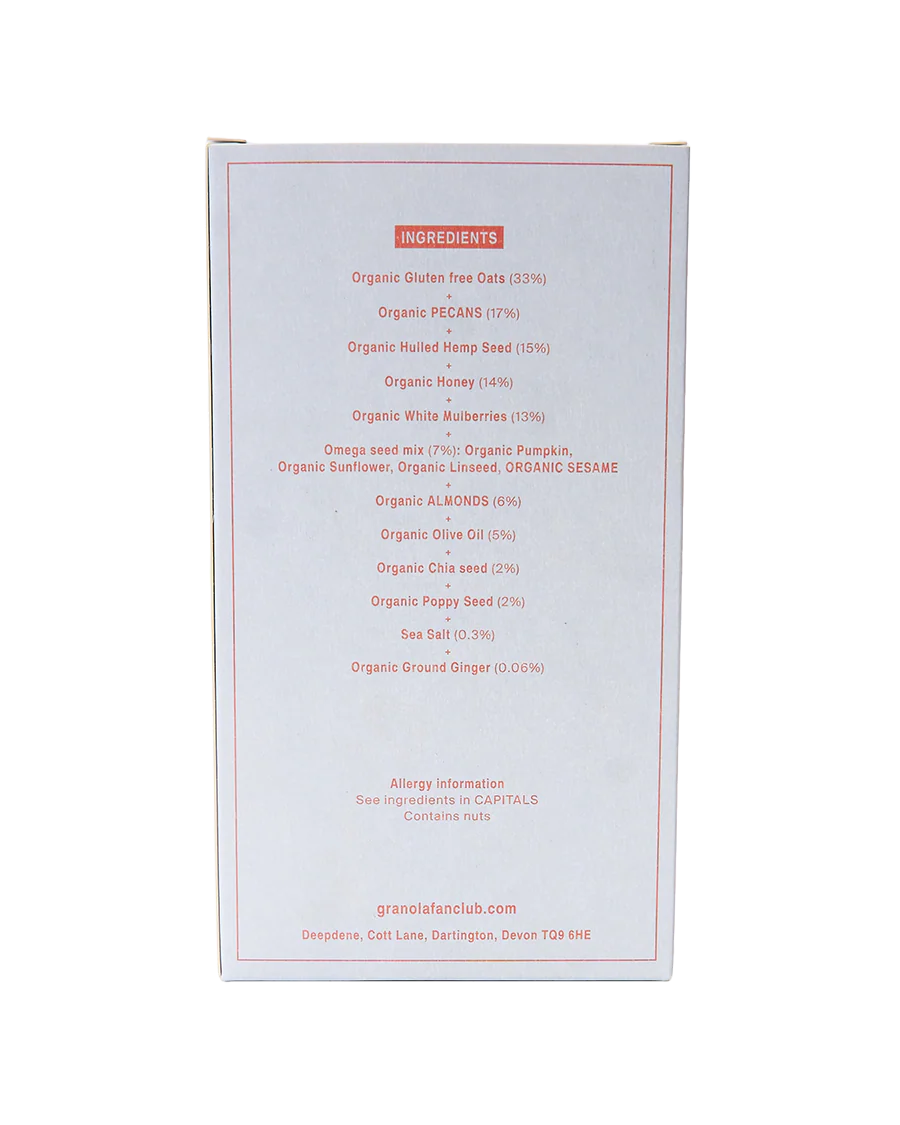 Hemp, Honey & Mulberry Granola - Image 2