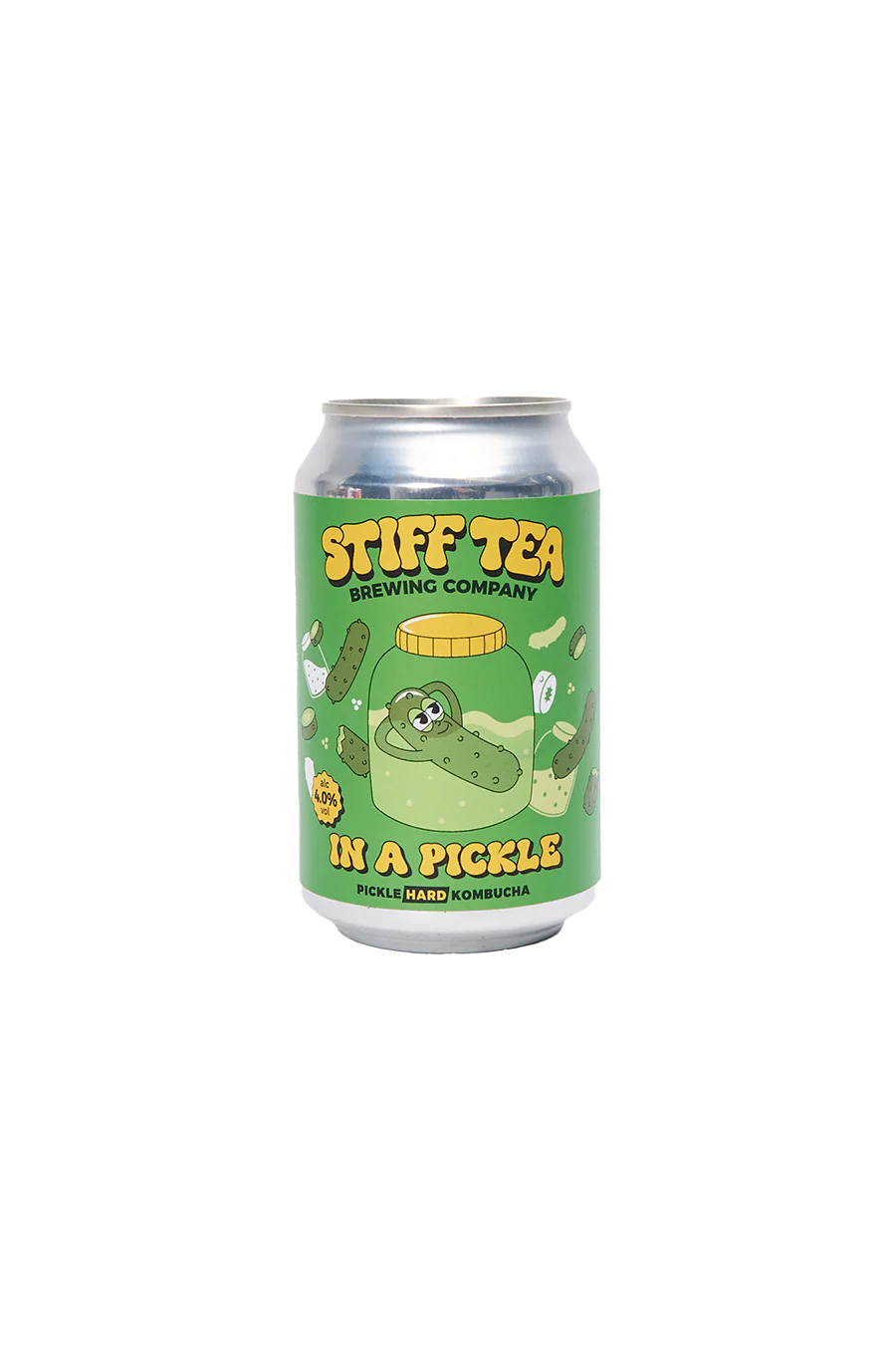 In A Pickle': Hard Pickle Juice Kombucha (4.5%)