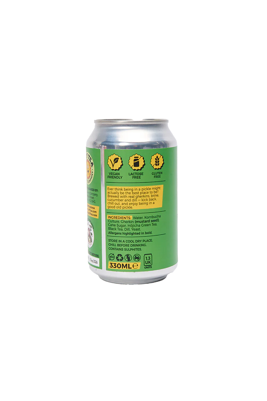 In A Pickle': Hard Pickle Juice Kombucha (4.5%) - Image 2