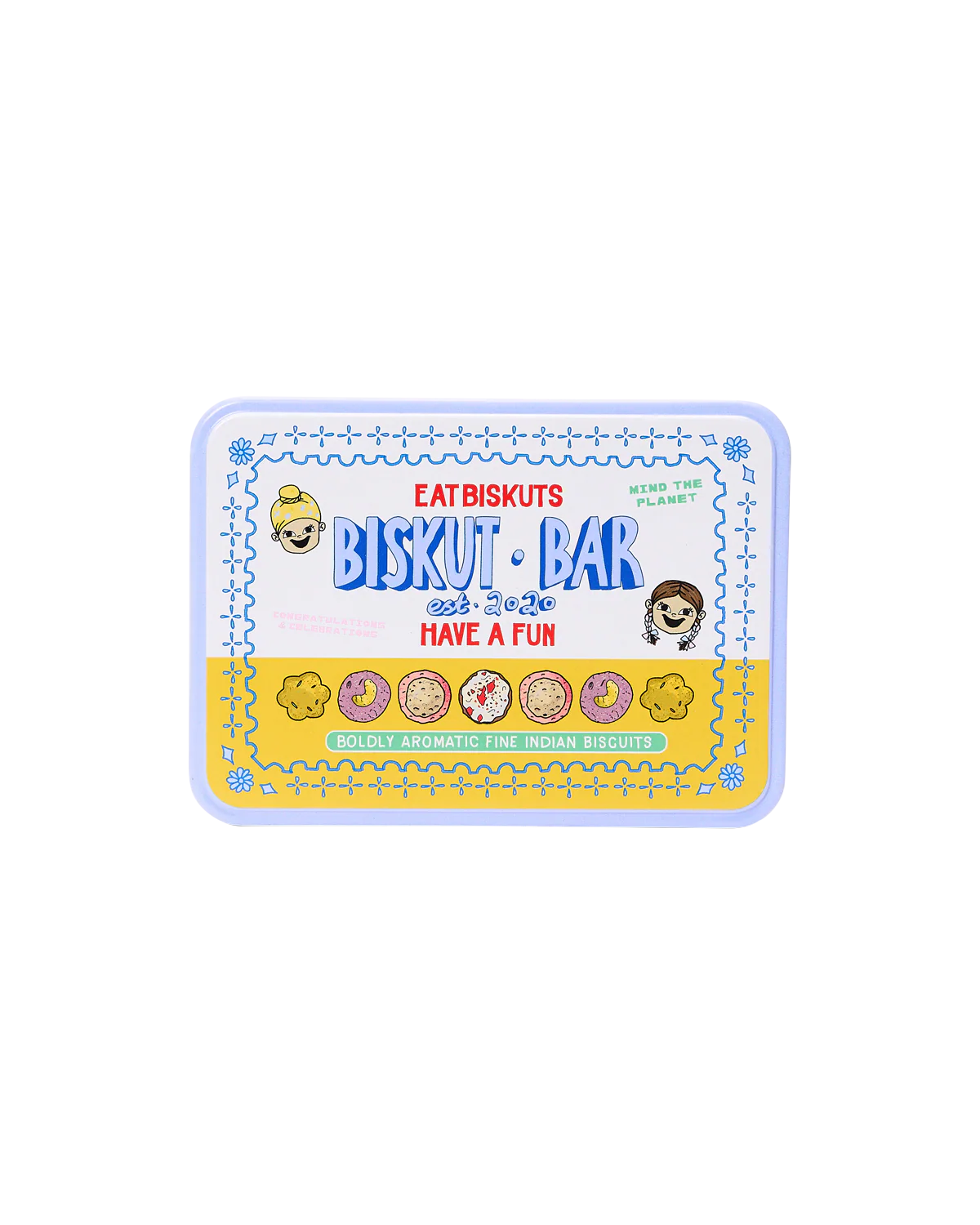 Biskut Bar Indian Afternoon Tea Biscuits (Tin Set)