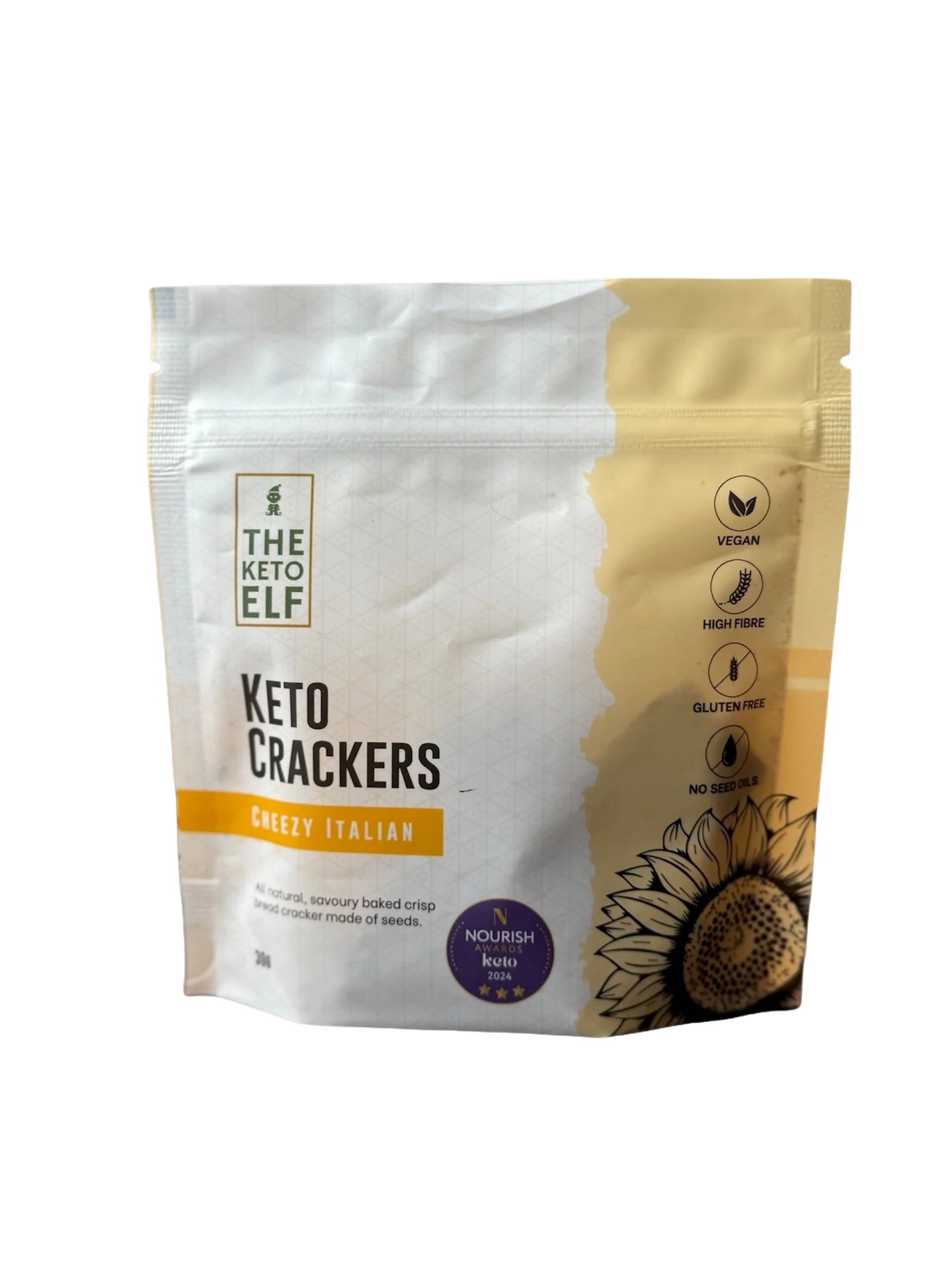 Italian Herb Keto Crackers