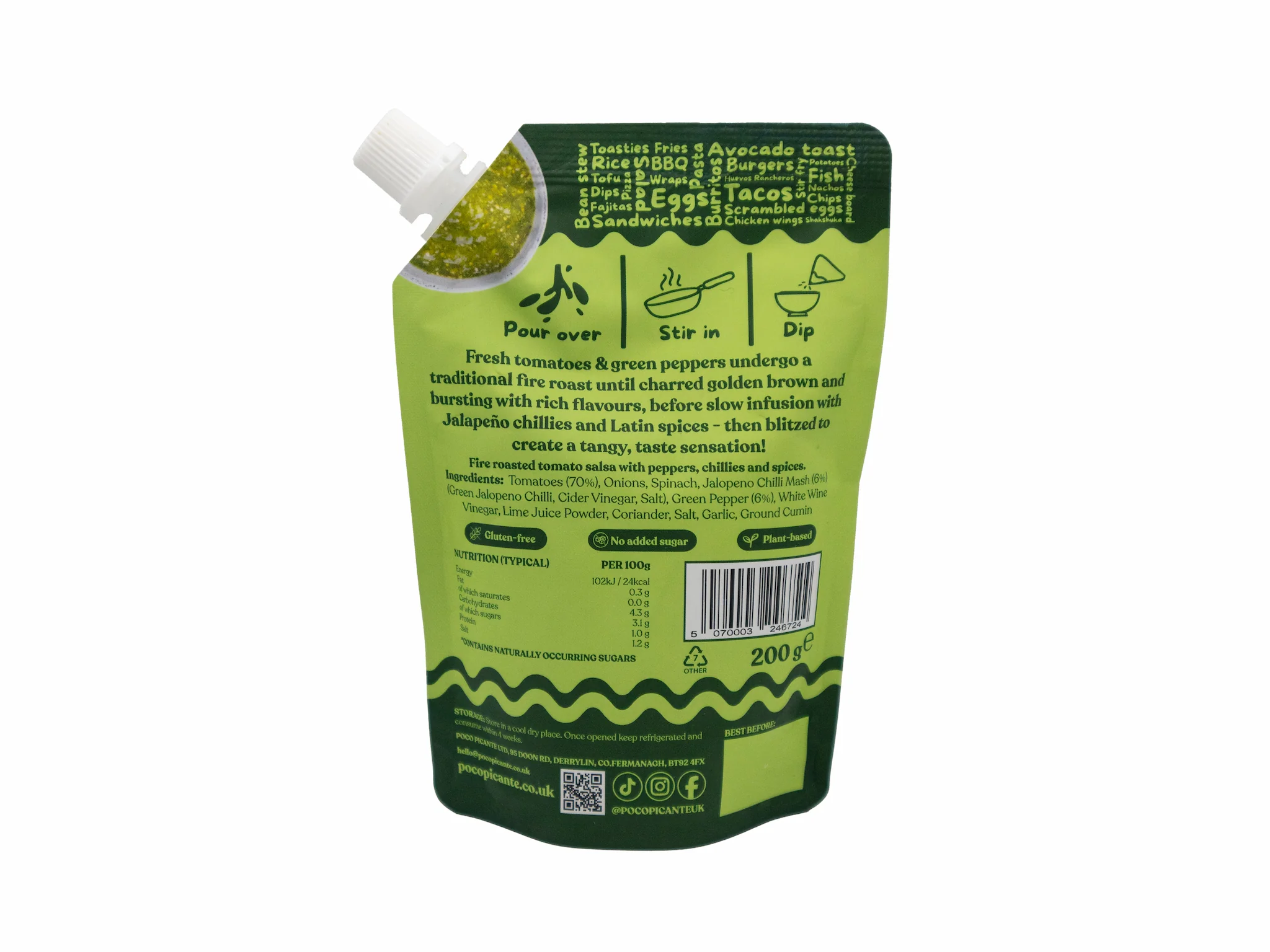 Jalapeño Chilli Salsa Verde - Image 2