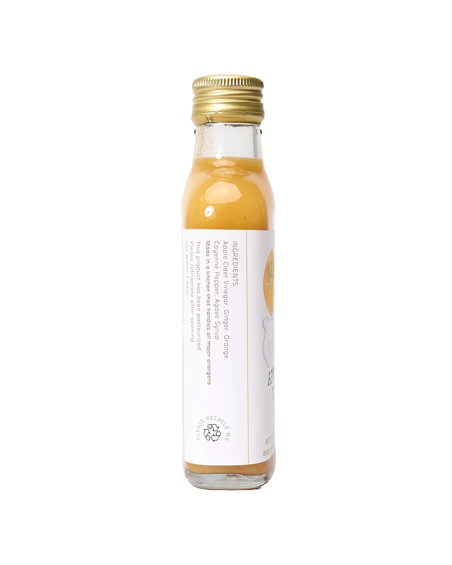 ACV Shot - ACV, Ginger & Cayenne Juice Shots - Image 2