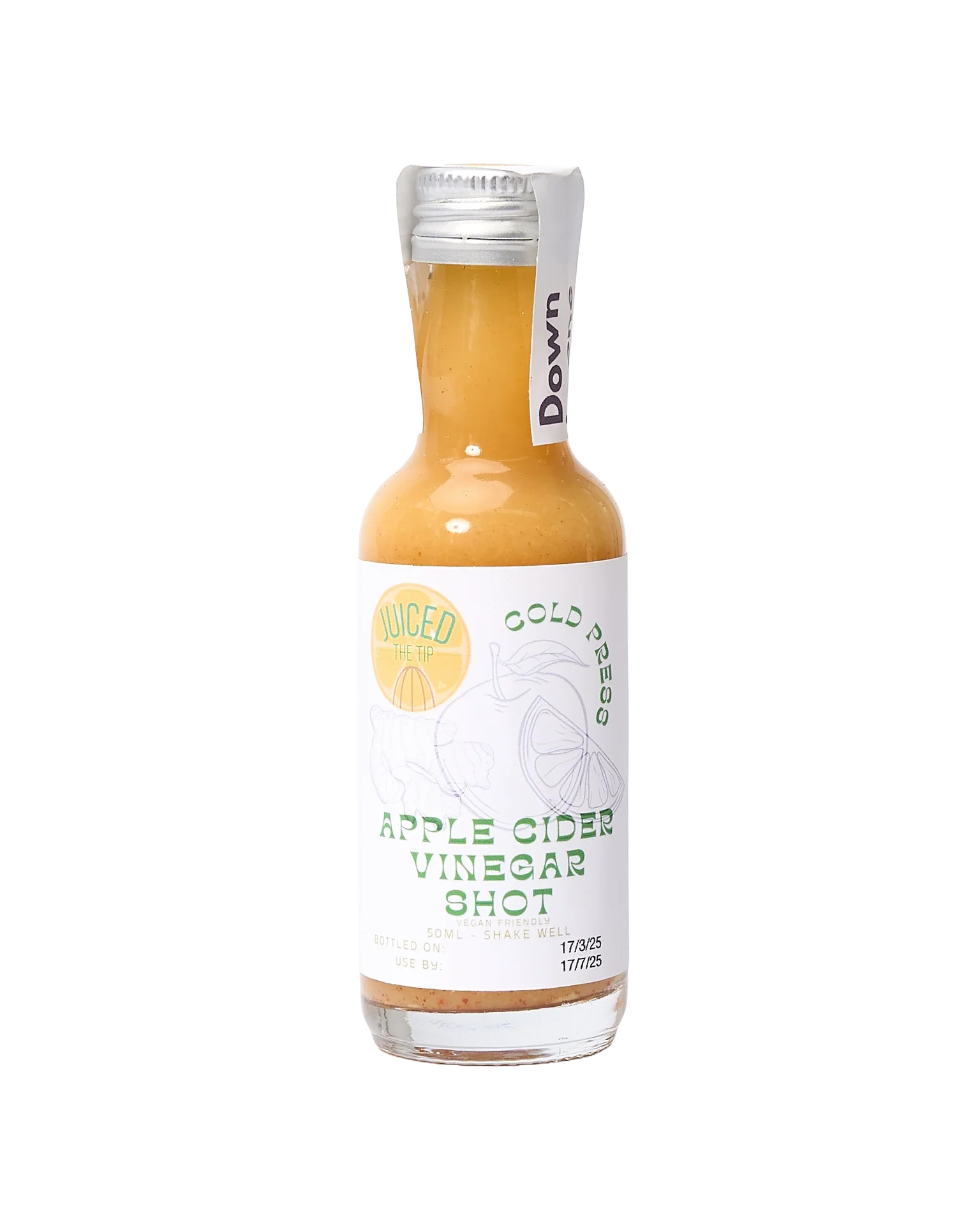 ACV Shot - ACV, Ginger & Cayenne Juice (Single Shot)