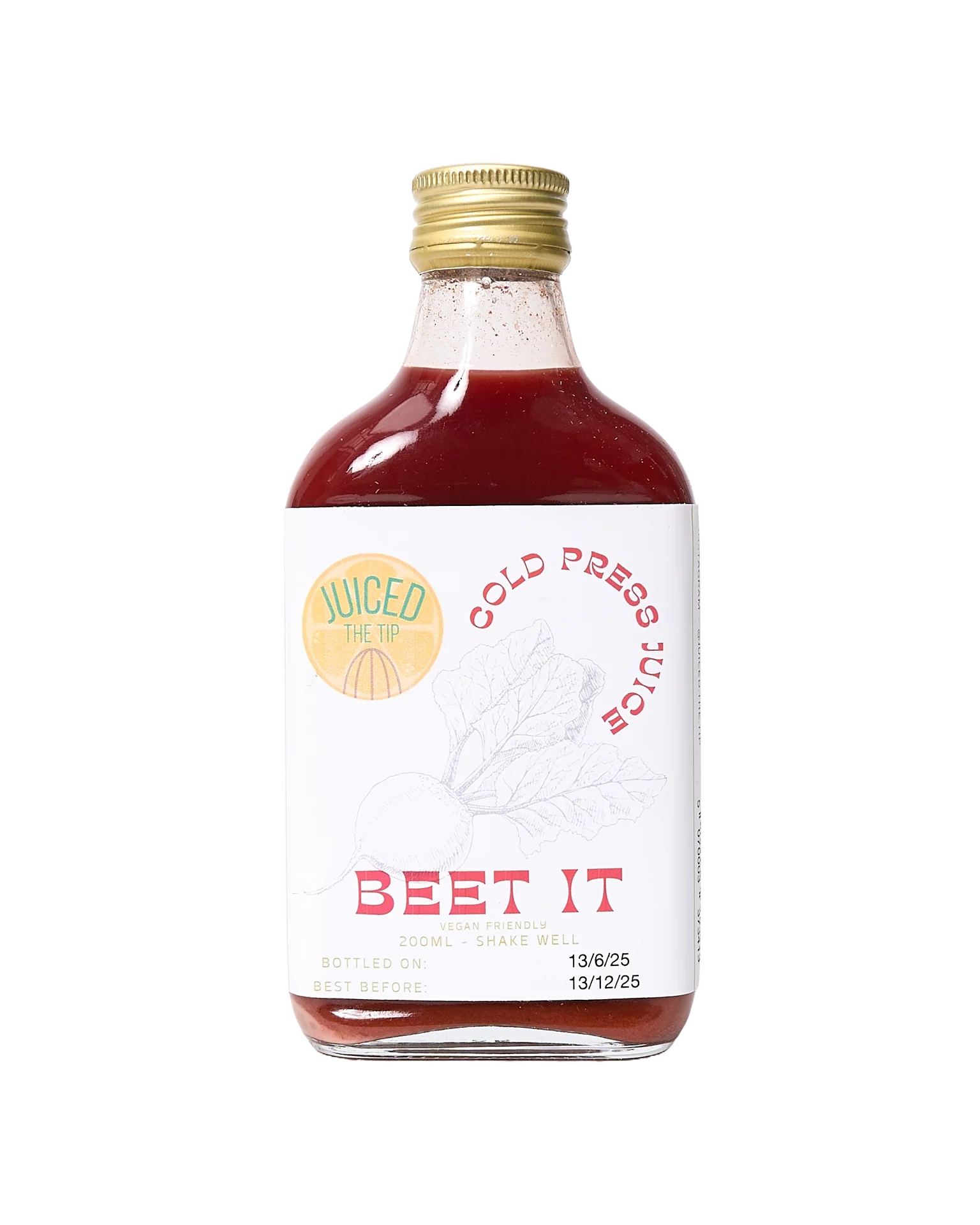 Beet It: Beetroot, Carrot & Ginger Juice Shots