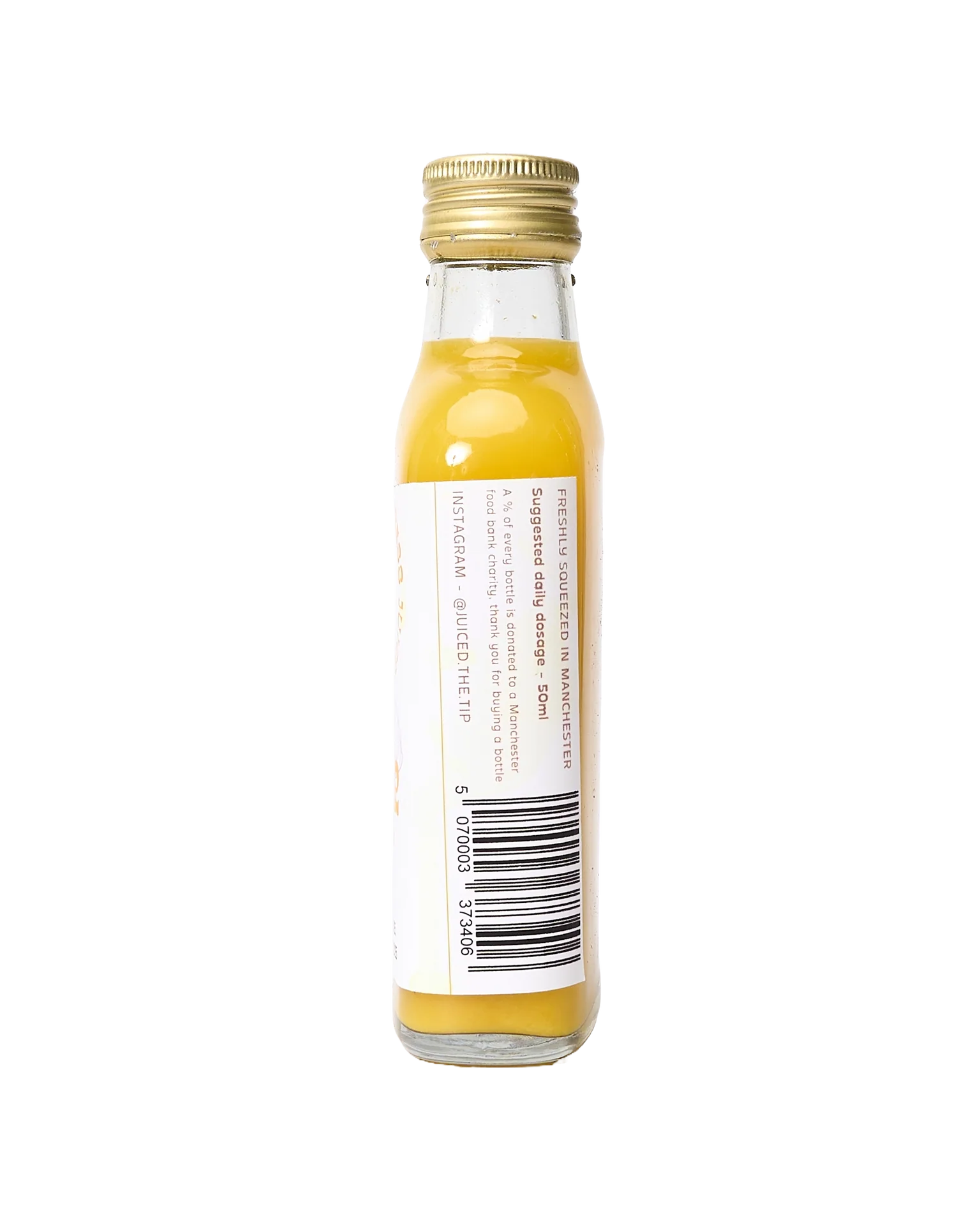 Ginger Shot - Ginger, Orange & Turmeric Juice Shots - Image 2