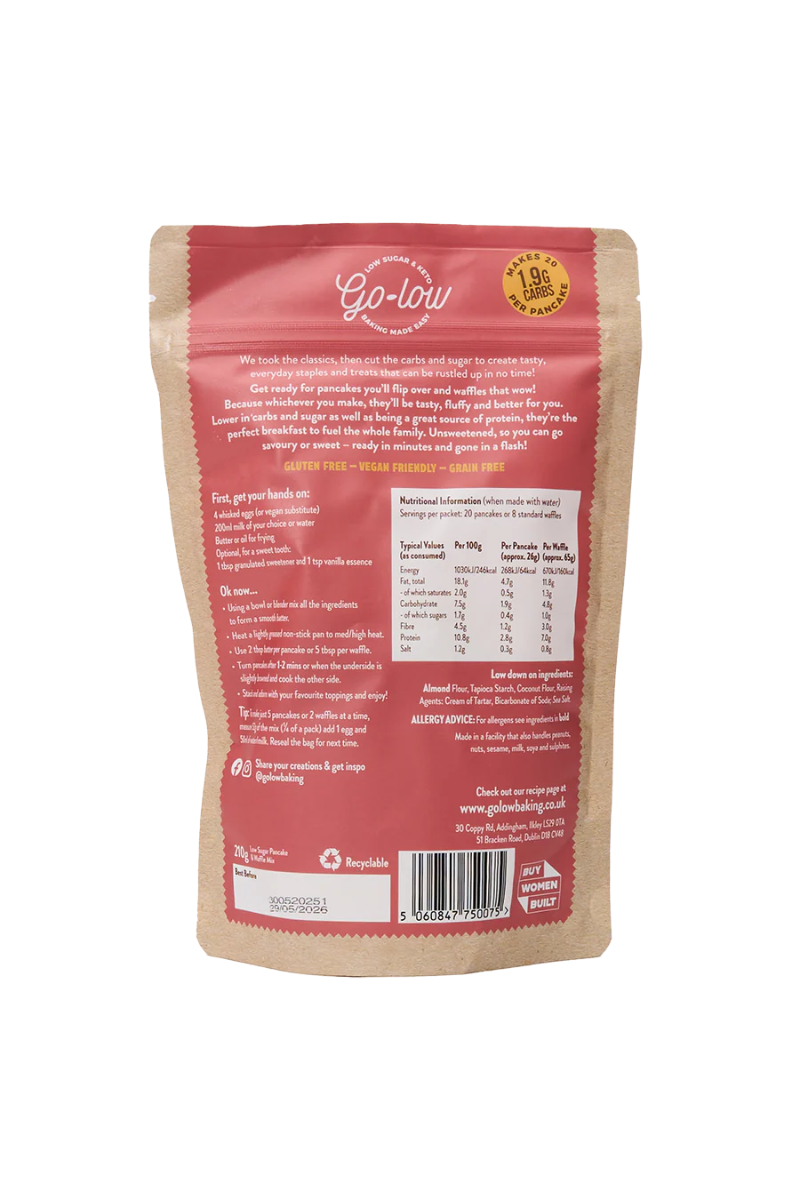 Keto Pancake & Waffle Mix - Image 2