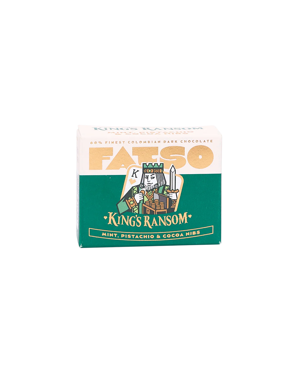 Mini King's Ransom: Pistachio, Mint & Cocoa Nib Dark Chocolate
