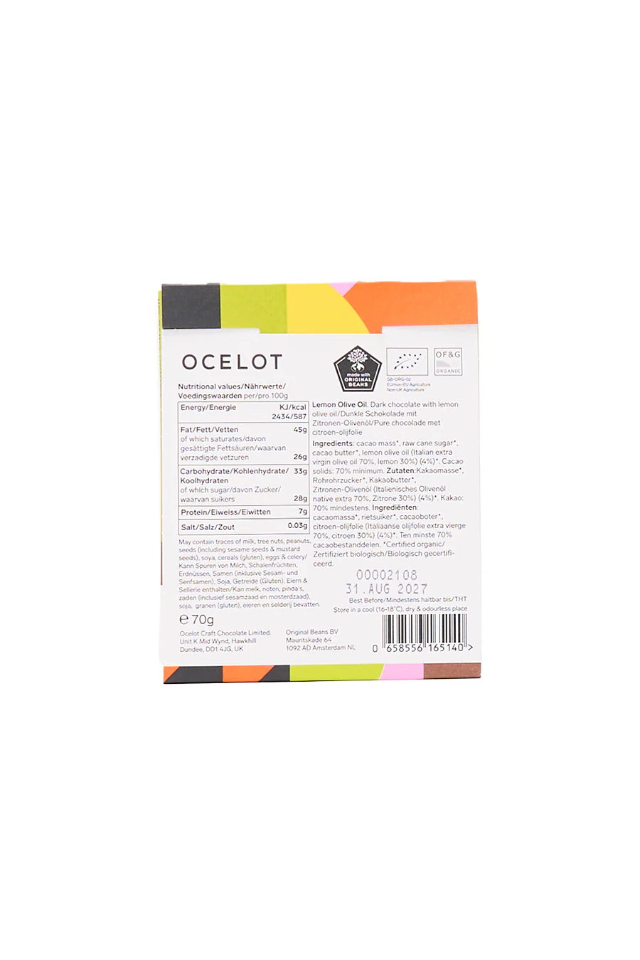 Lemon Olive Oil Chocolate - Image 2