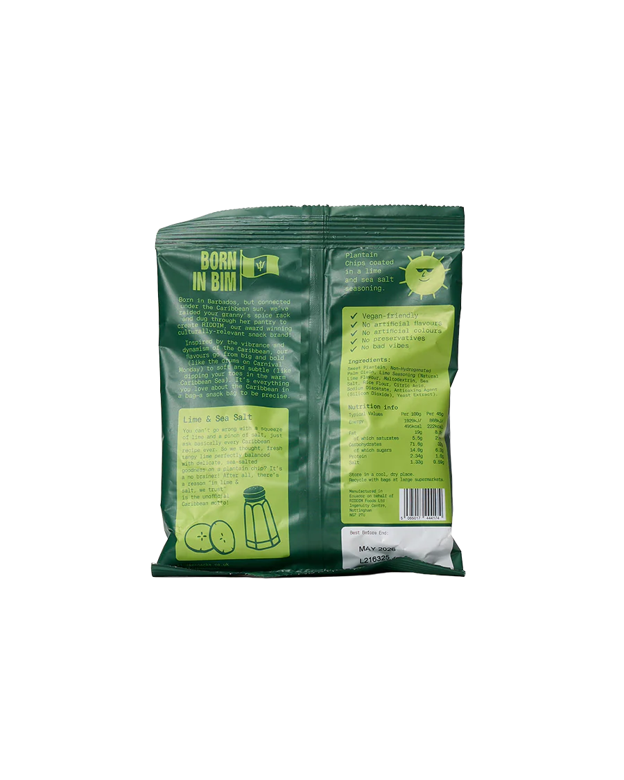 Lime and Sea Salt Plantain Chips - Image 2