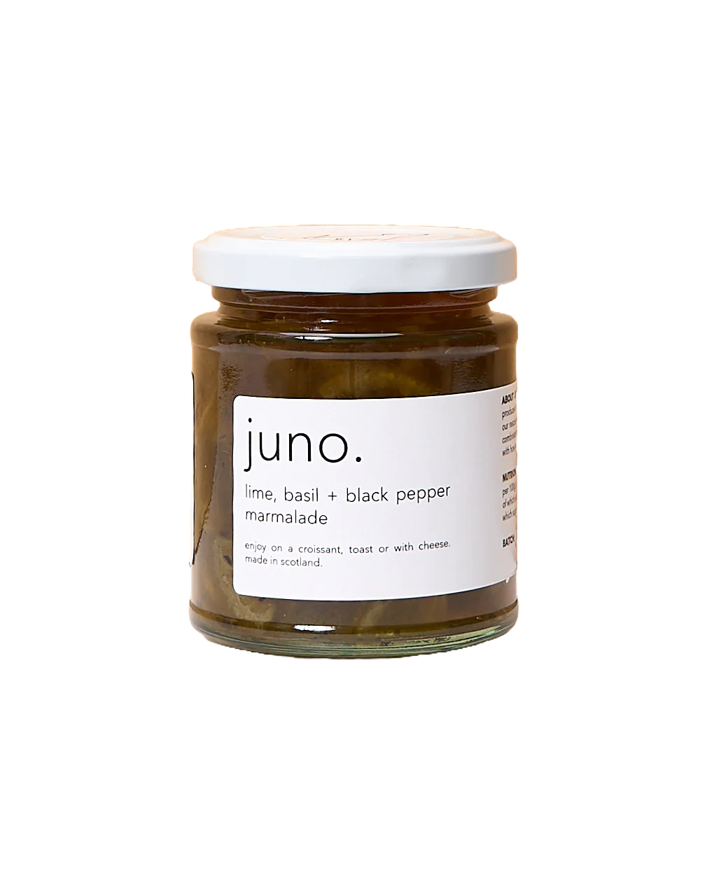 Peppery Lime Basil Marmalade