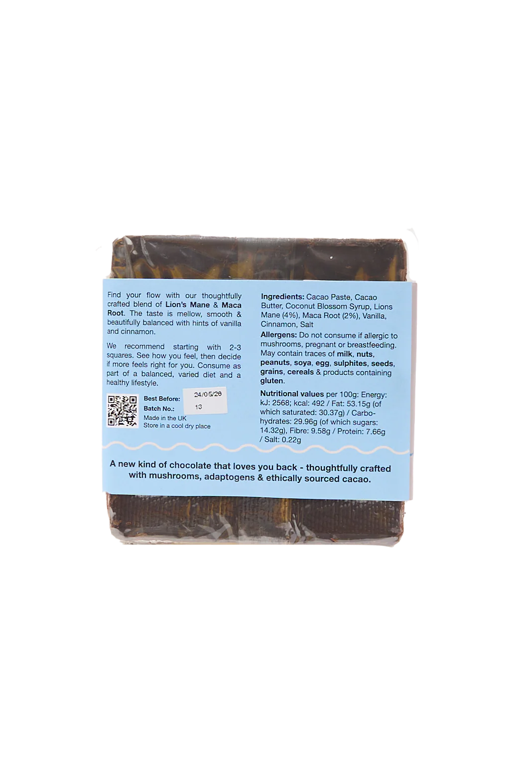 Lion's Mane Chocolate Bar - Image 2