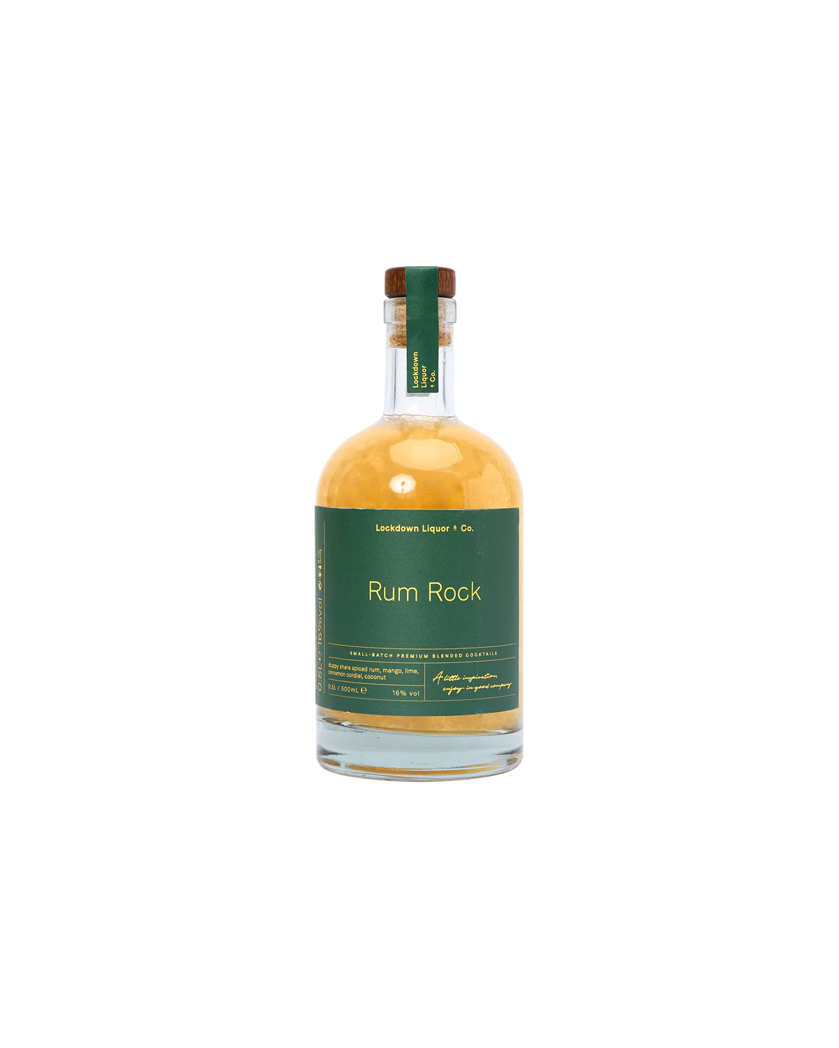 Tropical Rum Rock Cocktail