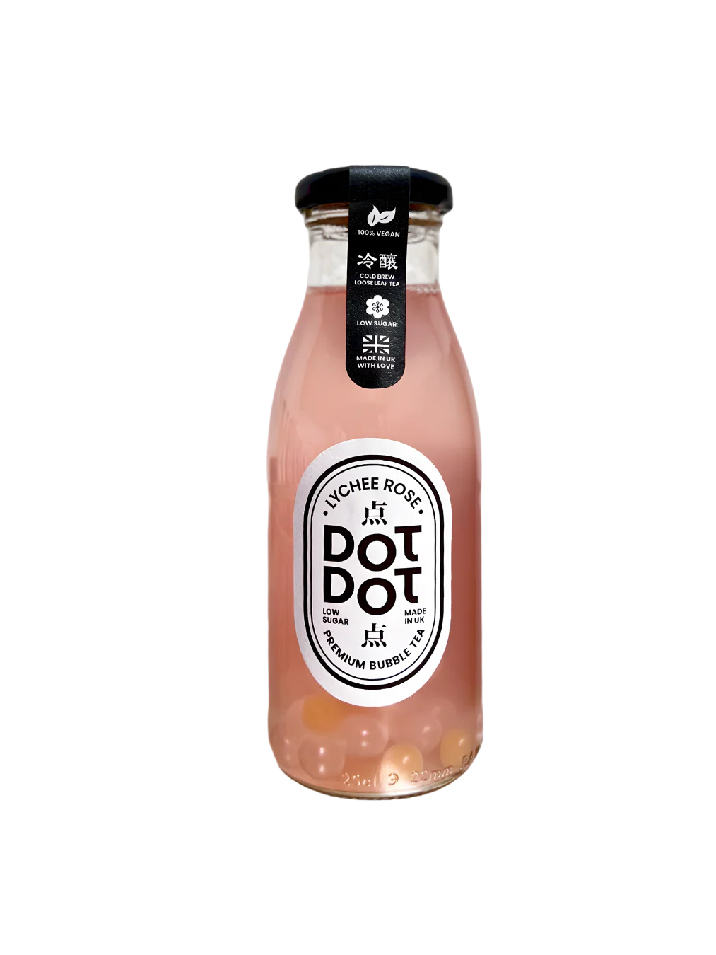 Lychee Rose Bubble Tea