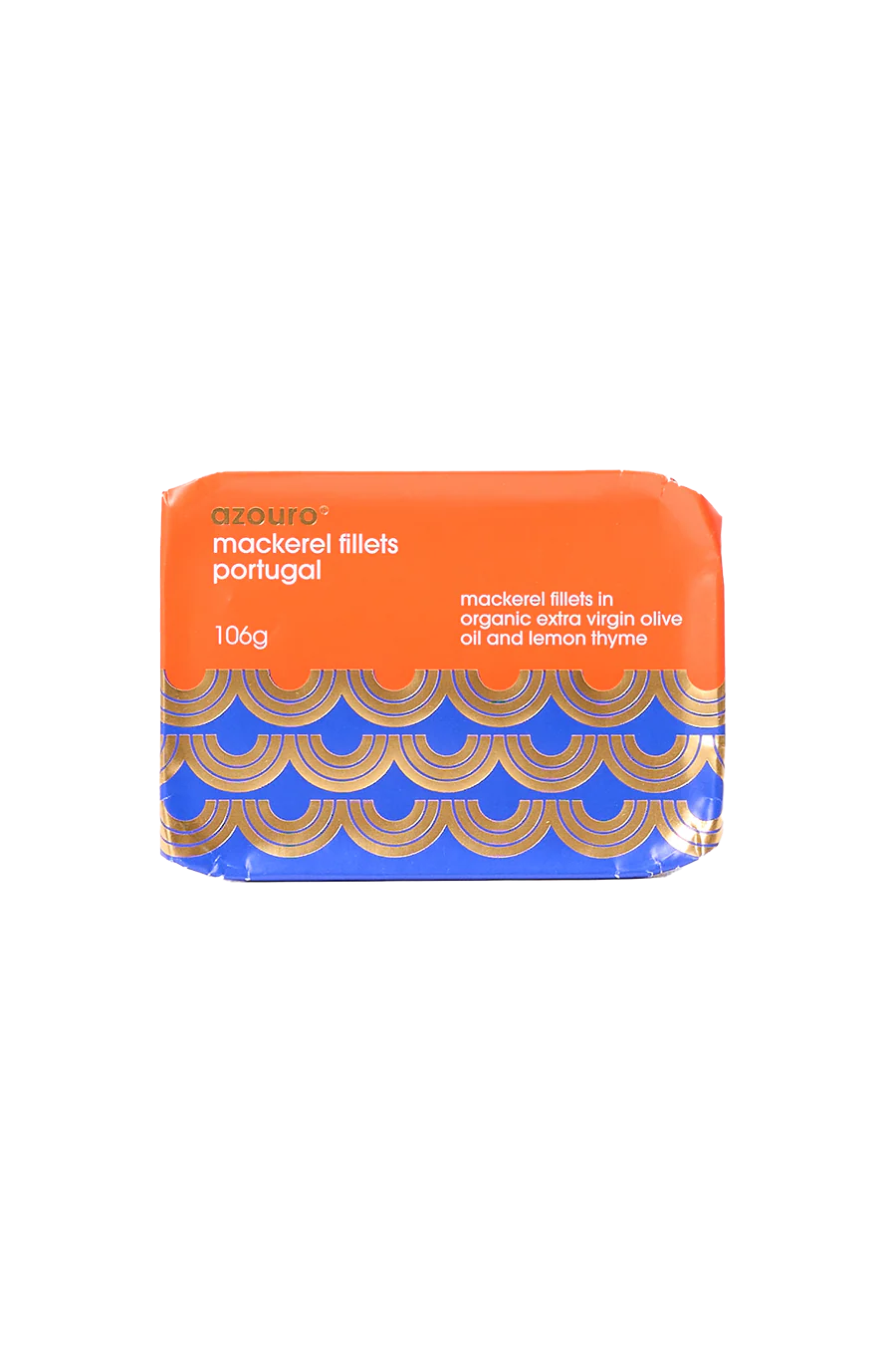 Mackerel fillets in Organic Extra Virgin Olive Oil and Lemon Thyme