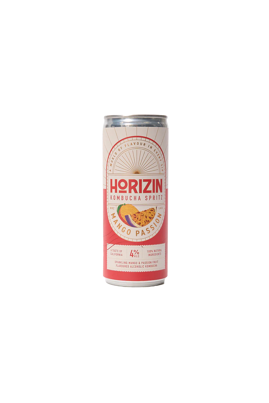Mango Passion Kombucha Spritz